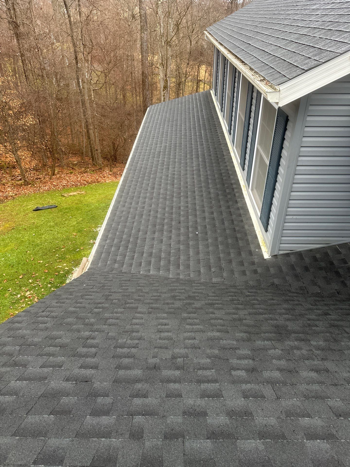 Residential Roofing Installation using GAF Timberline HDZ, Charcoal by Rainstoppers Roofing