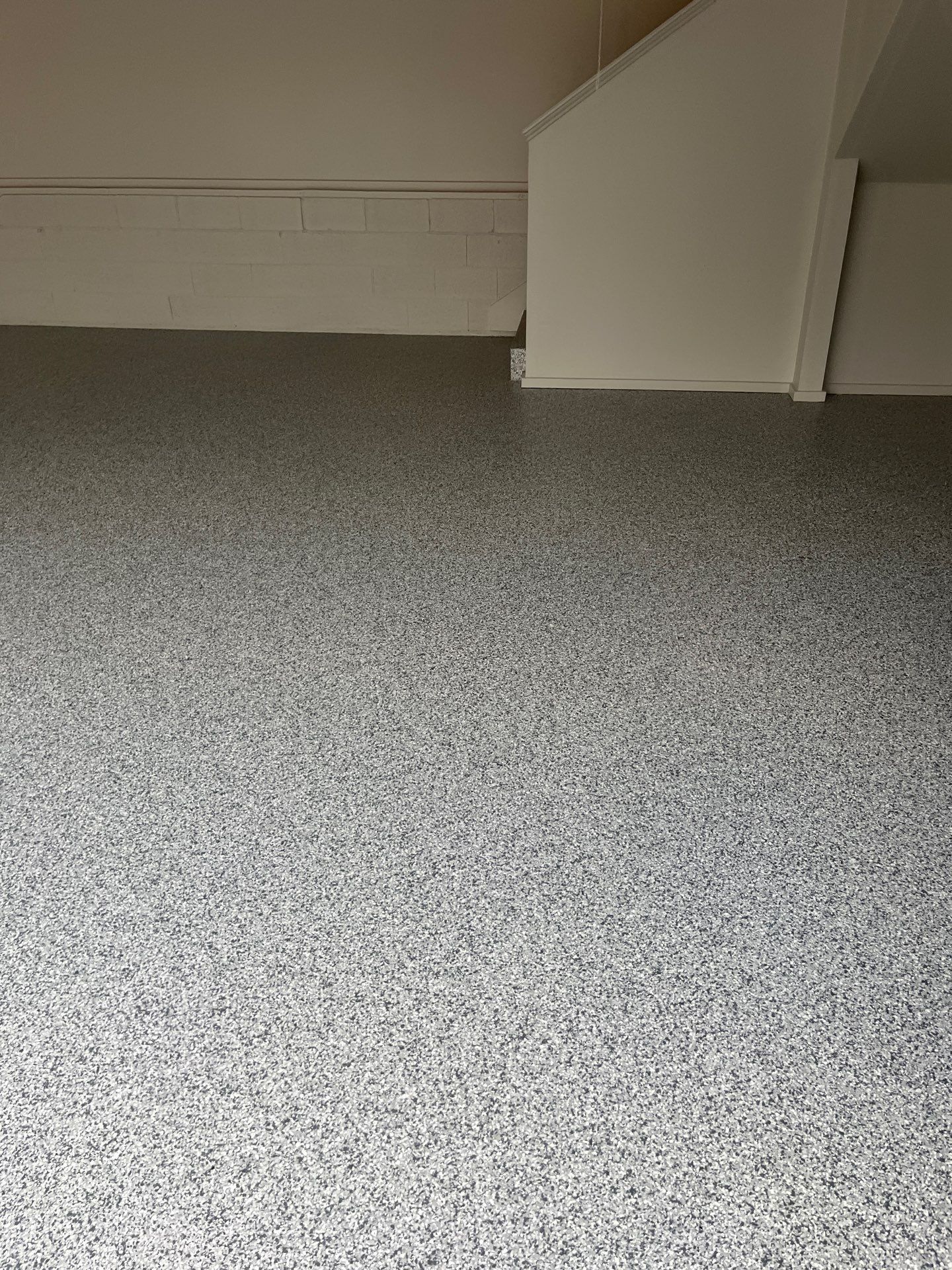 Garage Floor Coating using Gravel by My Garage Floor Guys