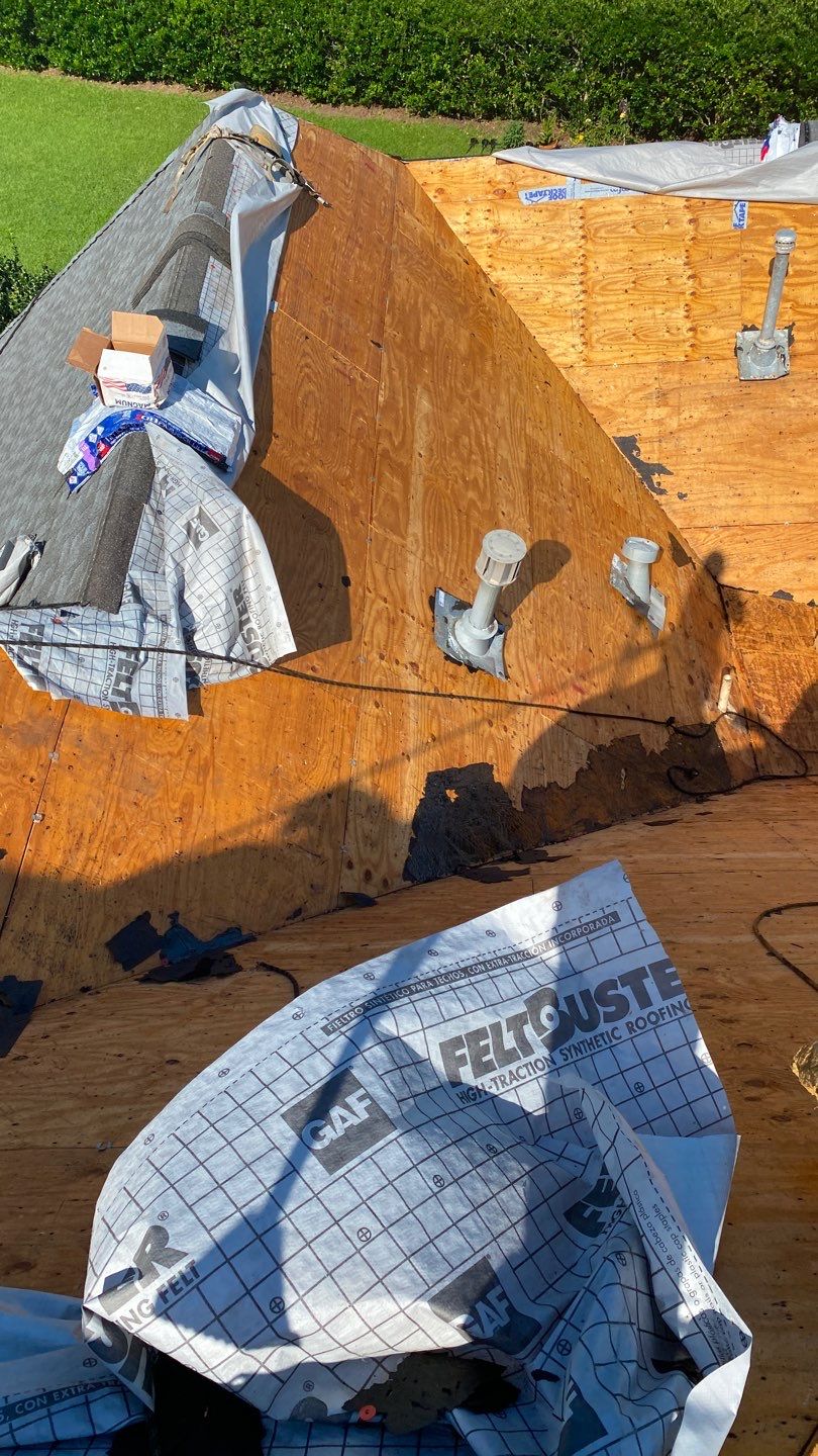 Residential Roofing Repair using Roof Replacement by American Roofing & Construction LLC