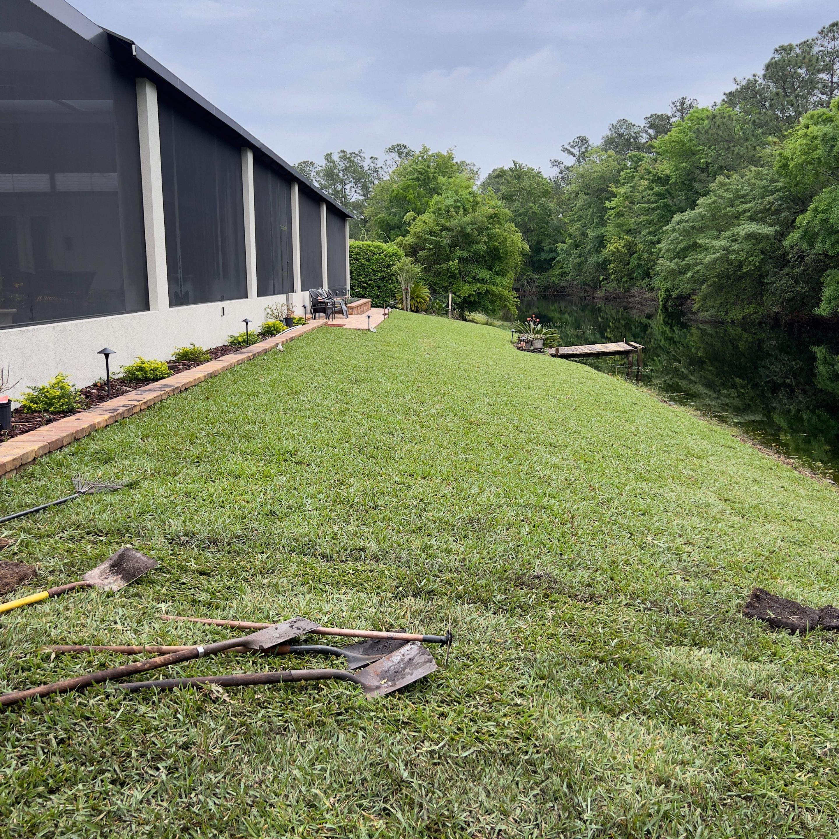Sod Install | Deerwood Country Club by ProGreen Services