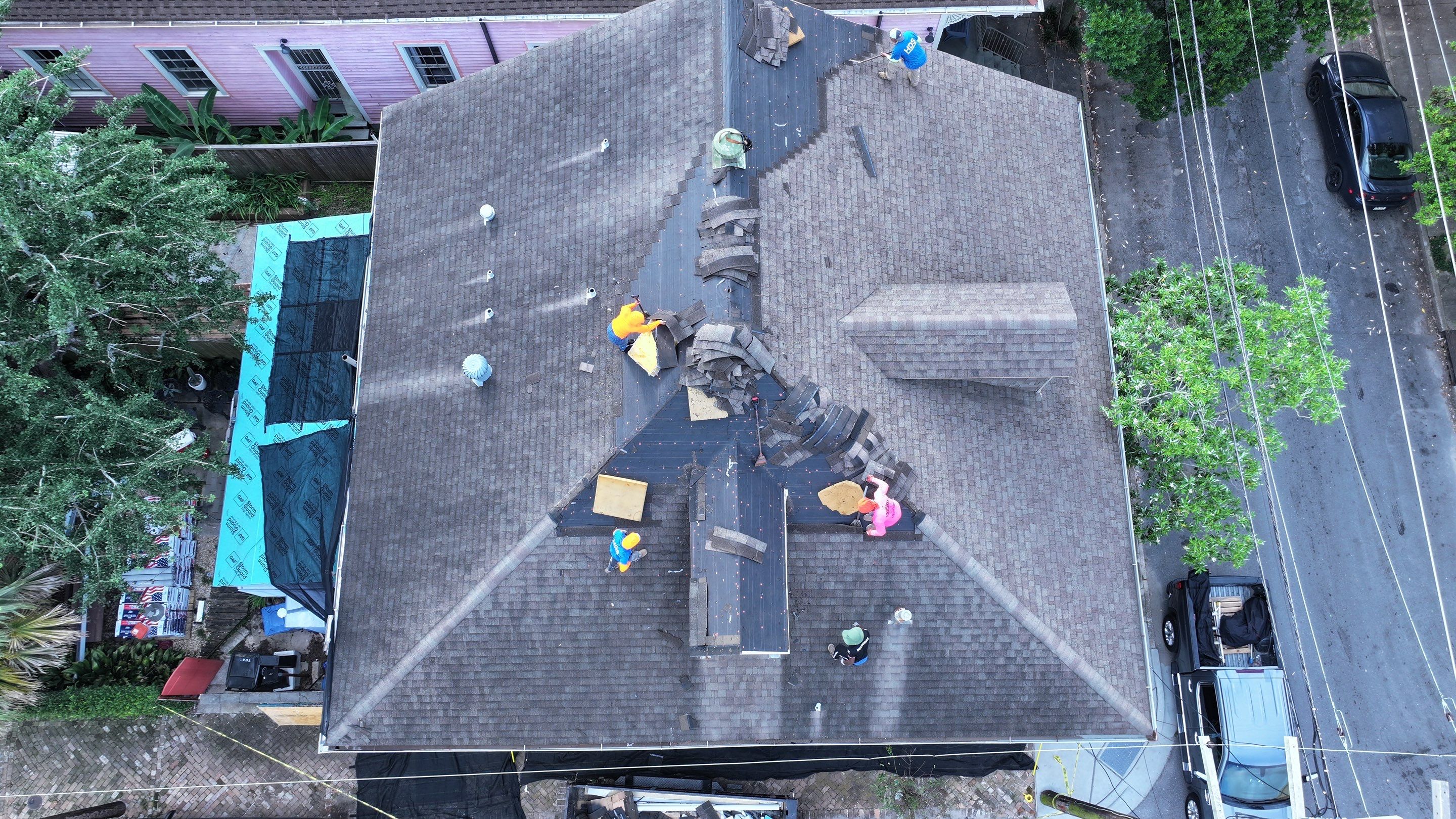 Roof Replacement in New Orleans by HDS Contractors