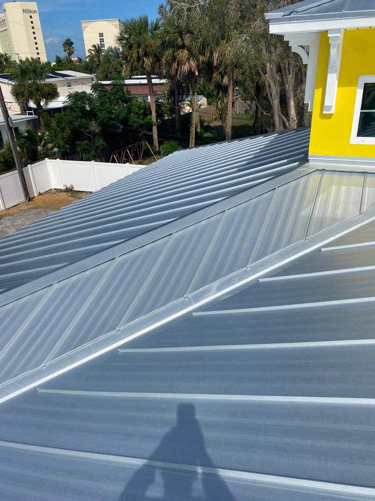 24ga 1" Nail-Strip Mill Finish by Total Roofing System The Metal Roof Experts