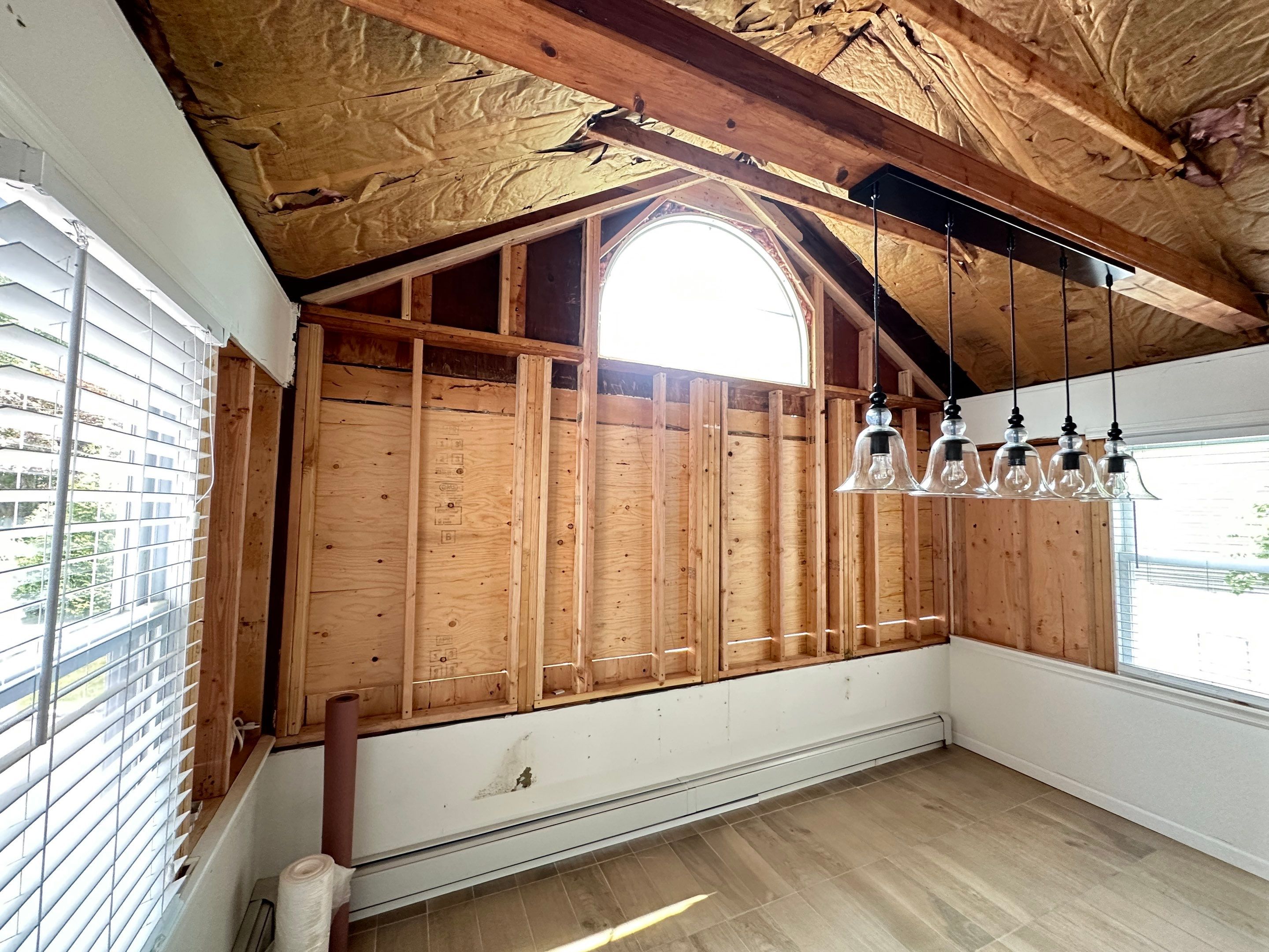 Bathroom Addition using Wood by Home Concepts Construction