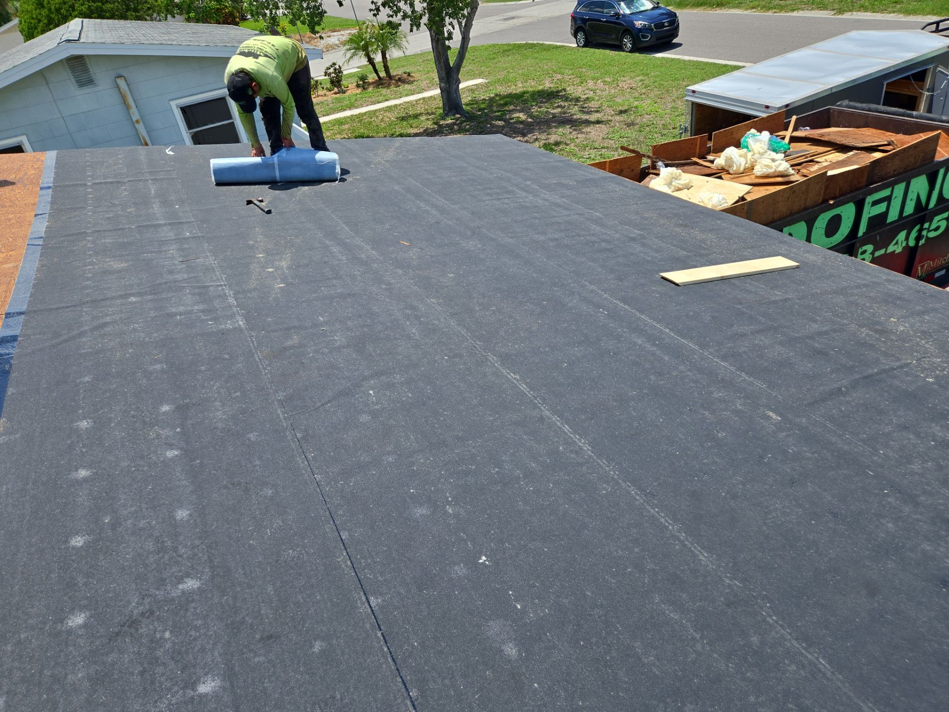 Project in St. Petersburg 33702 by Mitchell Roofing Company LLC 
