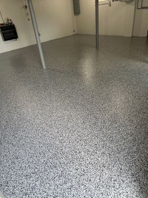 Basement Floor Coating using Silverton