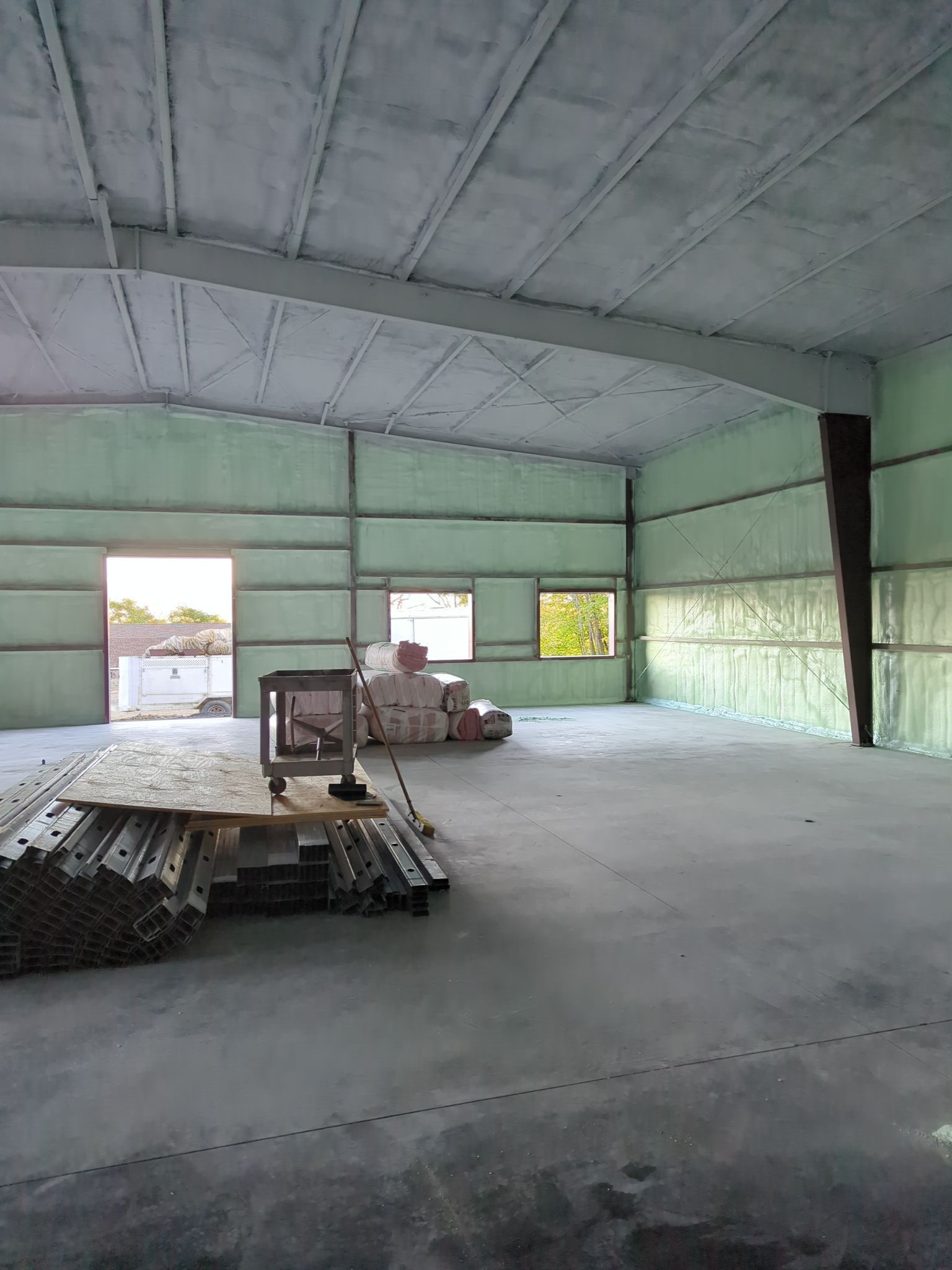 Commercial Building using Closed Cell Spray Foam by NYS Foam & Energy