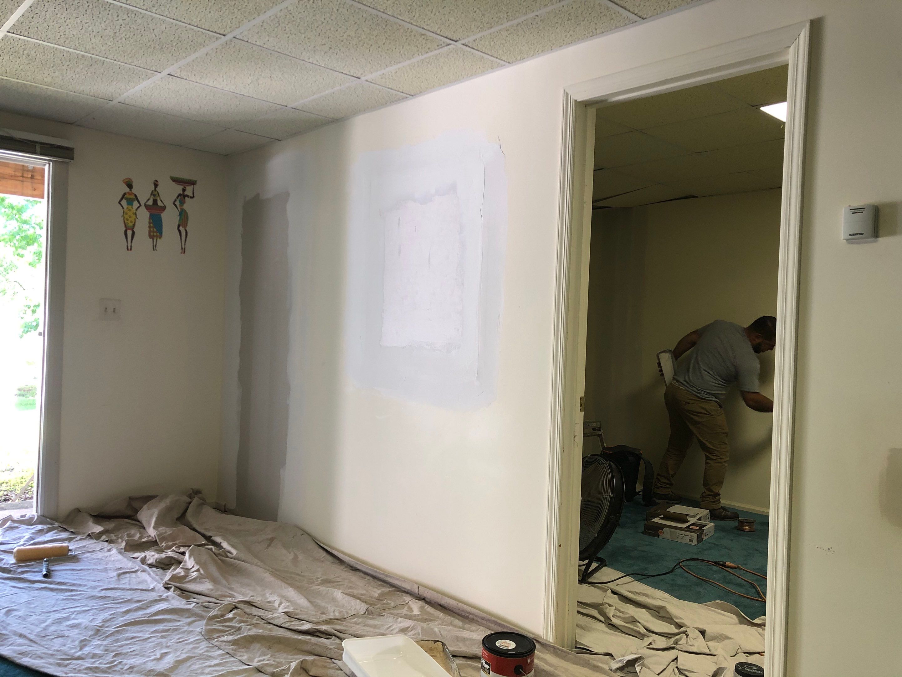 Basement Remodel using Drywall by Home Concepts Construction