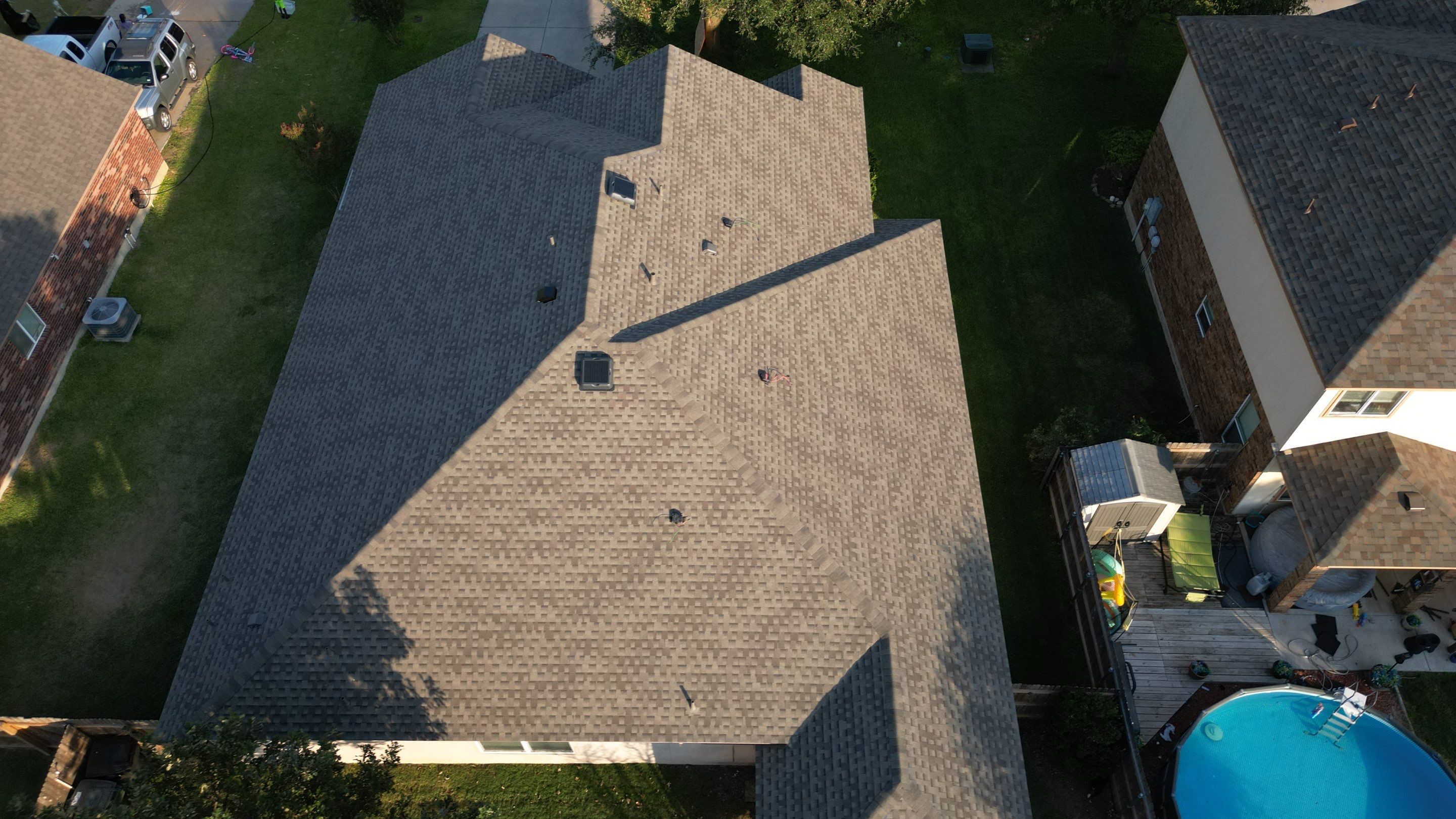 Temple TX — Tornado & Hail Damage Class 4 Roof Replacement & Solar Detach and Reset, Windmill Farms by ROAM Roof & Solar