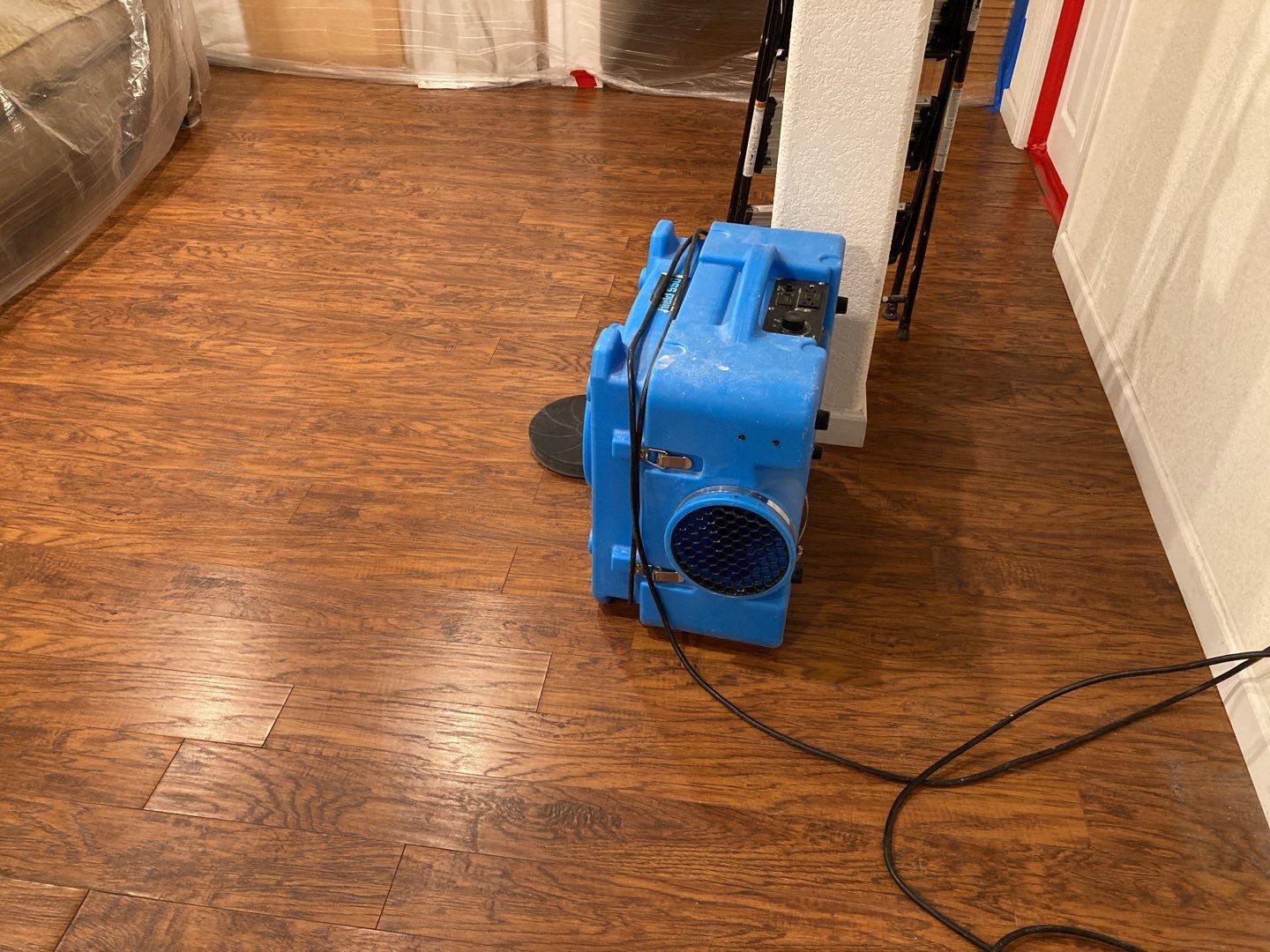 Sewage Backup using Air Scrubber by Accountable Home Services