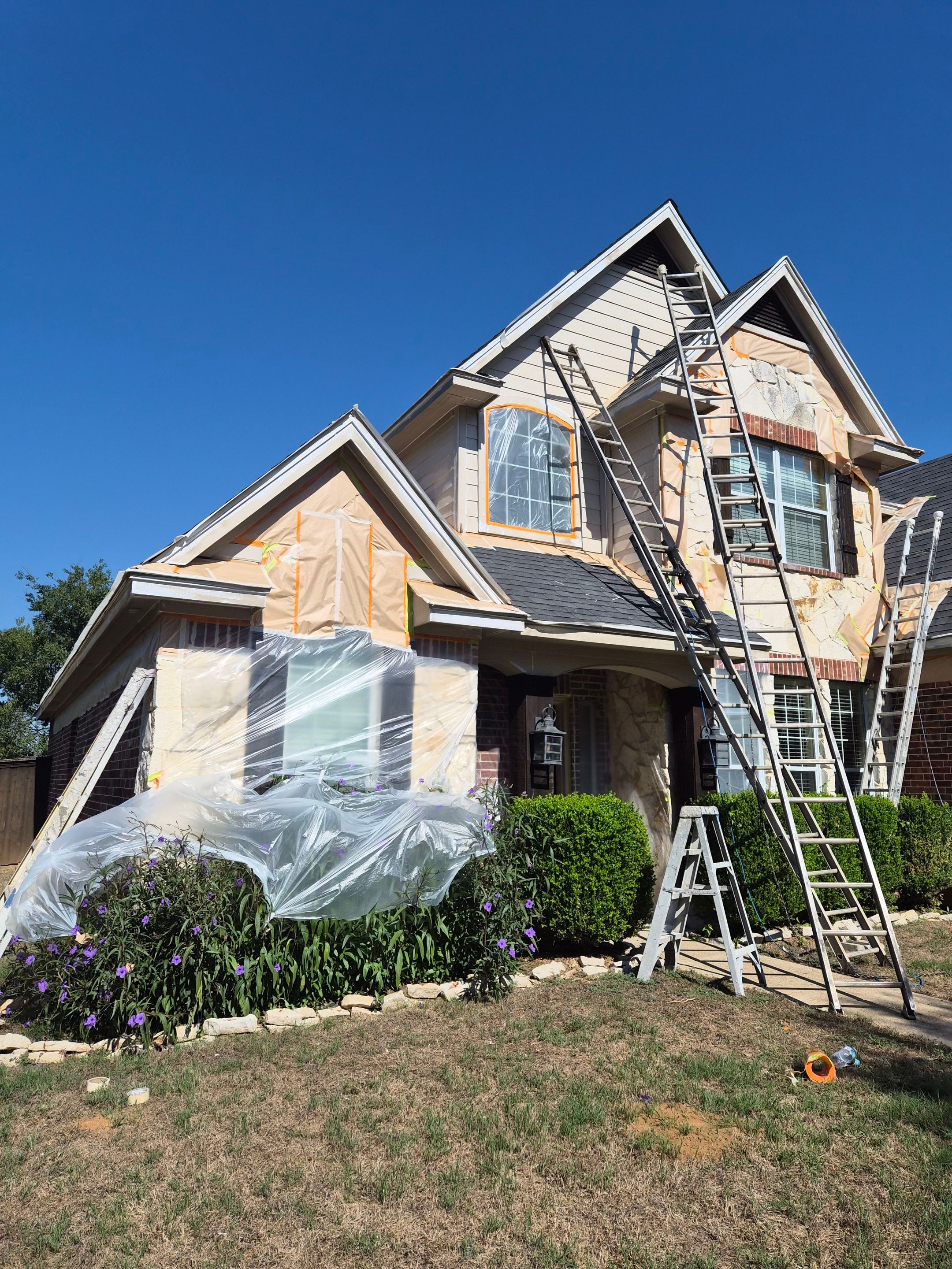Canton, TX Home Gets a Bold Exterior Paint Update! | Quality Coats Painting by Quality Coats Painting