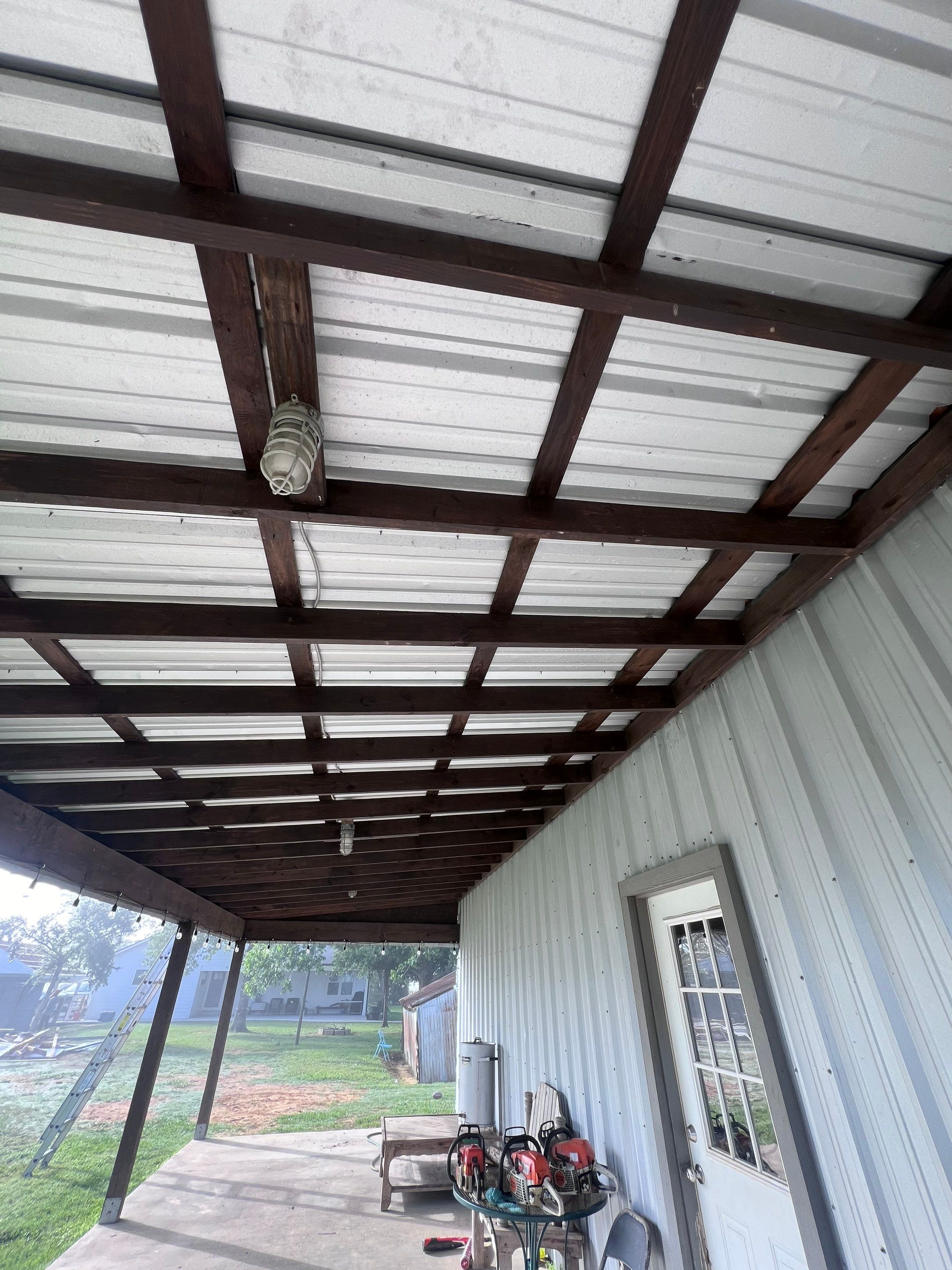 Residential Roofing Installation using Metal by Roof Repair Company