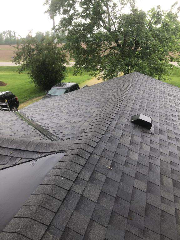 Residential Roofing Installation using 60 mil rubber roof  by Nitro Roofing and Construction