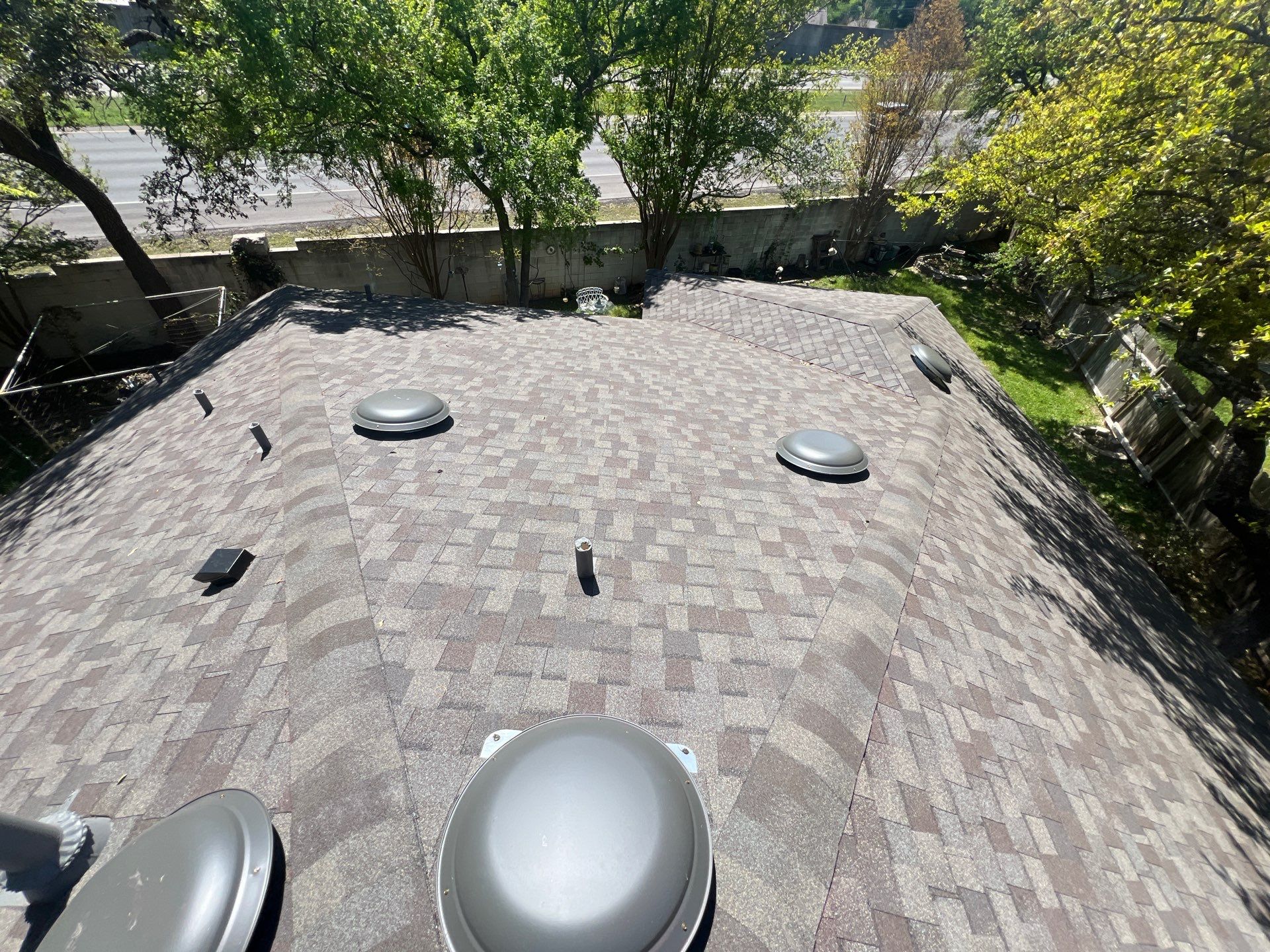 Rental property upgrade using CertainTeed Landmark shingles. by Oakwood Roofing and Construction, LLC