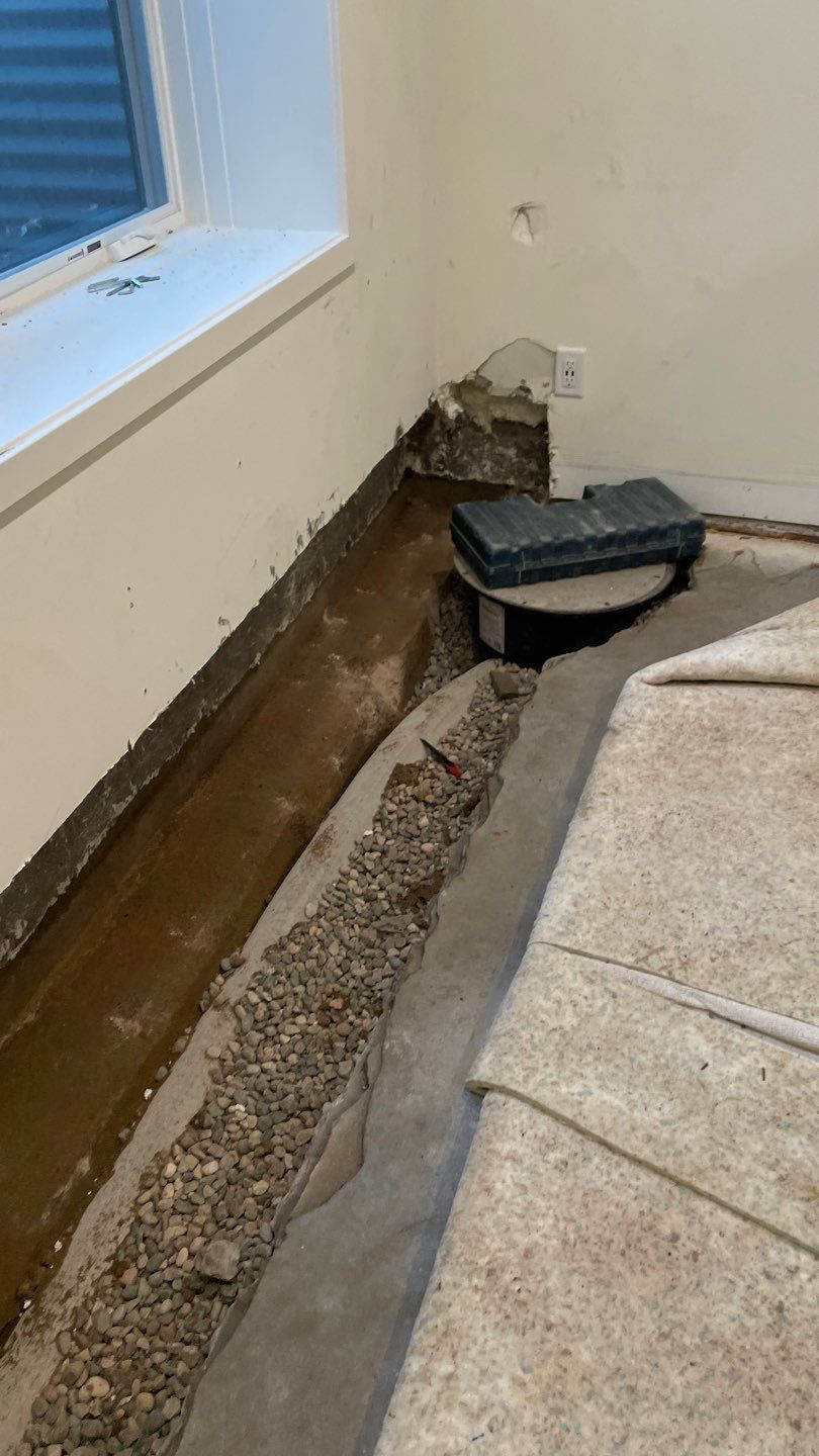 Finished-Basement Drain Tile & Sump Pump in Southwest Minneapolis by Waterproofing Northeast