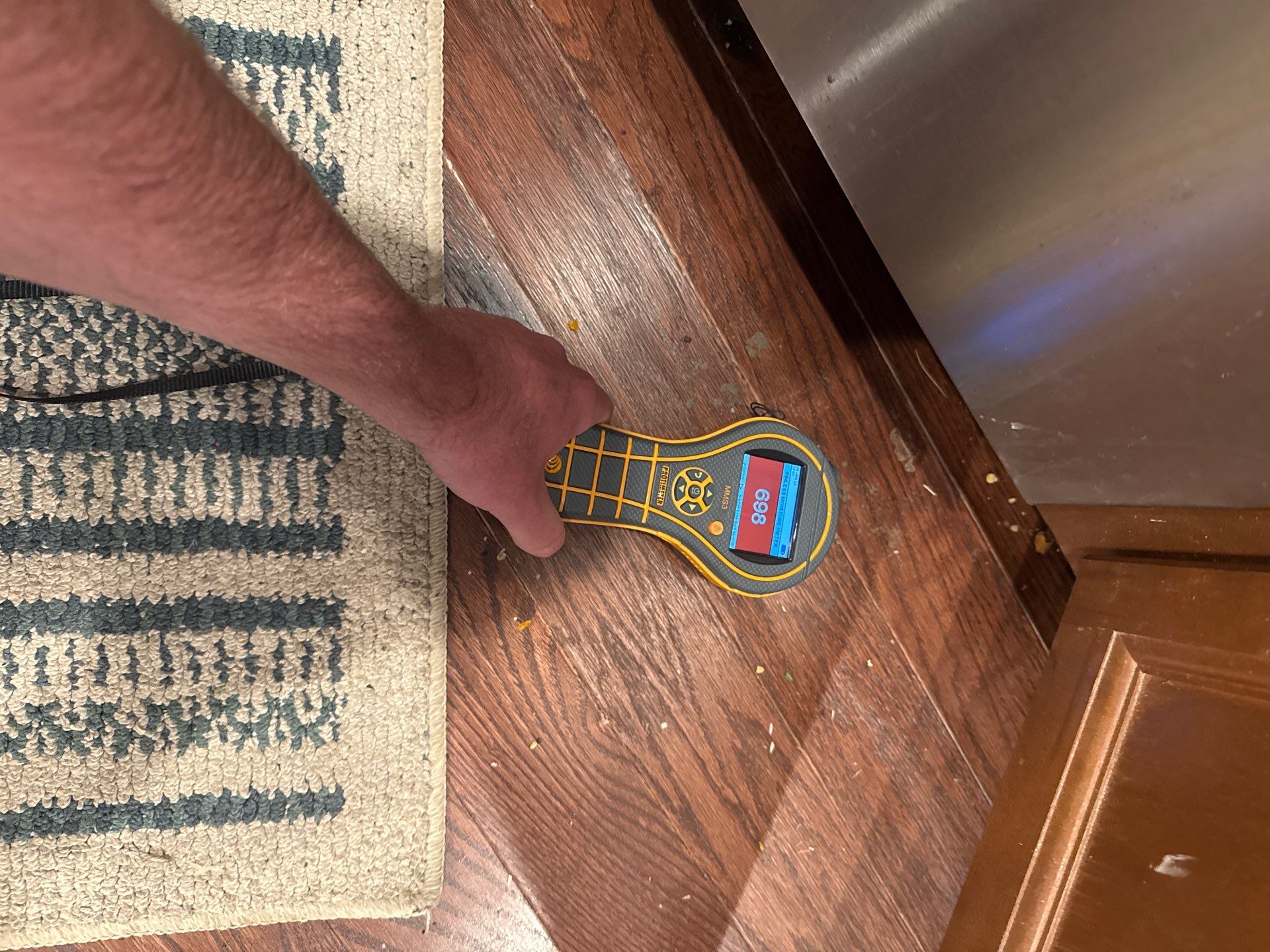 Water Damage in Kitchen area by Restoration Damage Pros of Atlanta