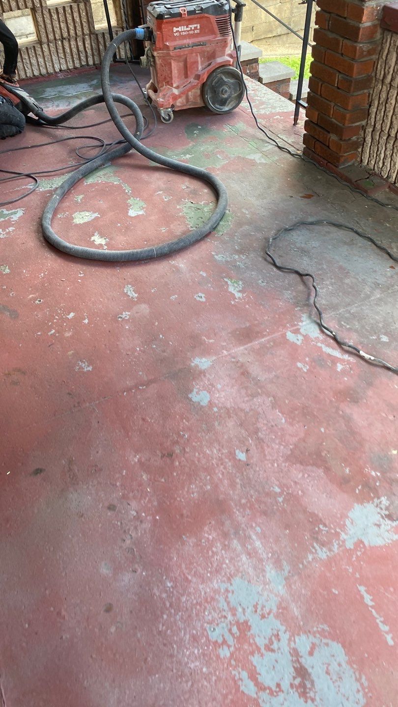 Creekbed Porch by Floors in a Day, Inc