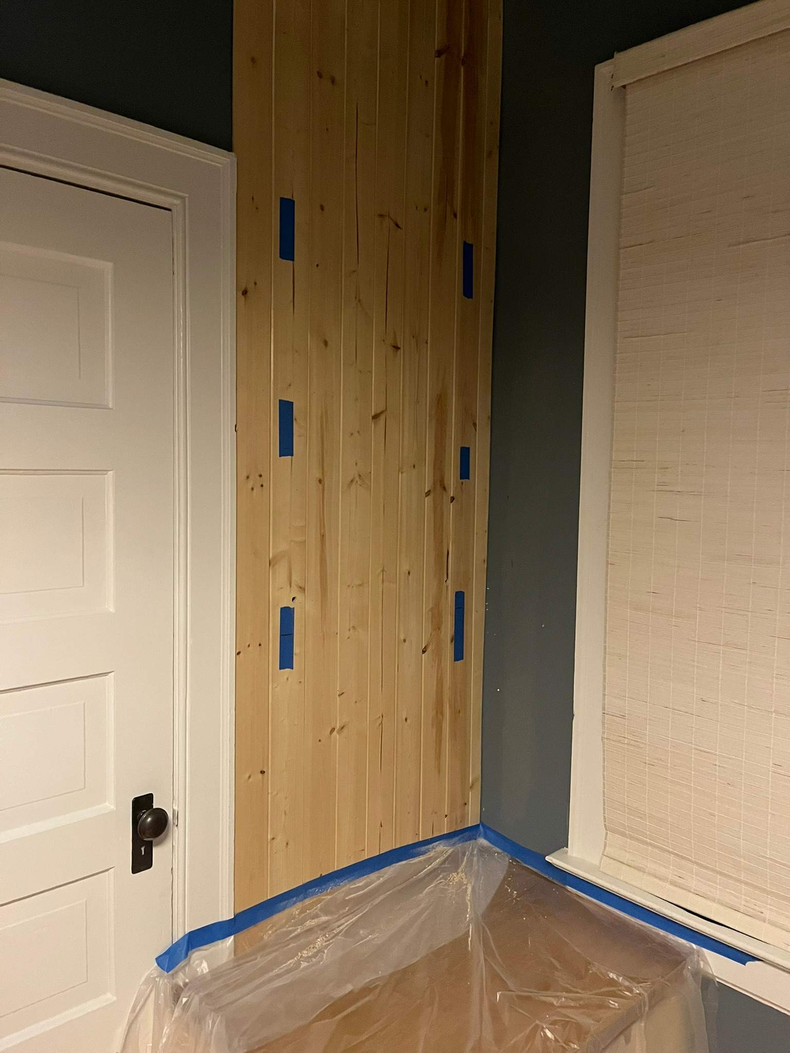 Denver Nursery Renovation Featuring Custom Shiplap and Floral Wallpaper by LP Construction Services