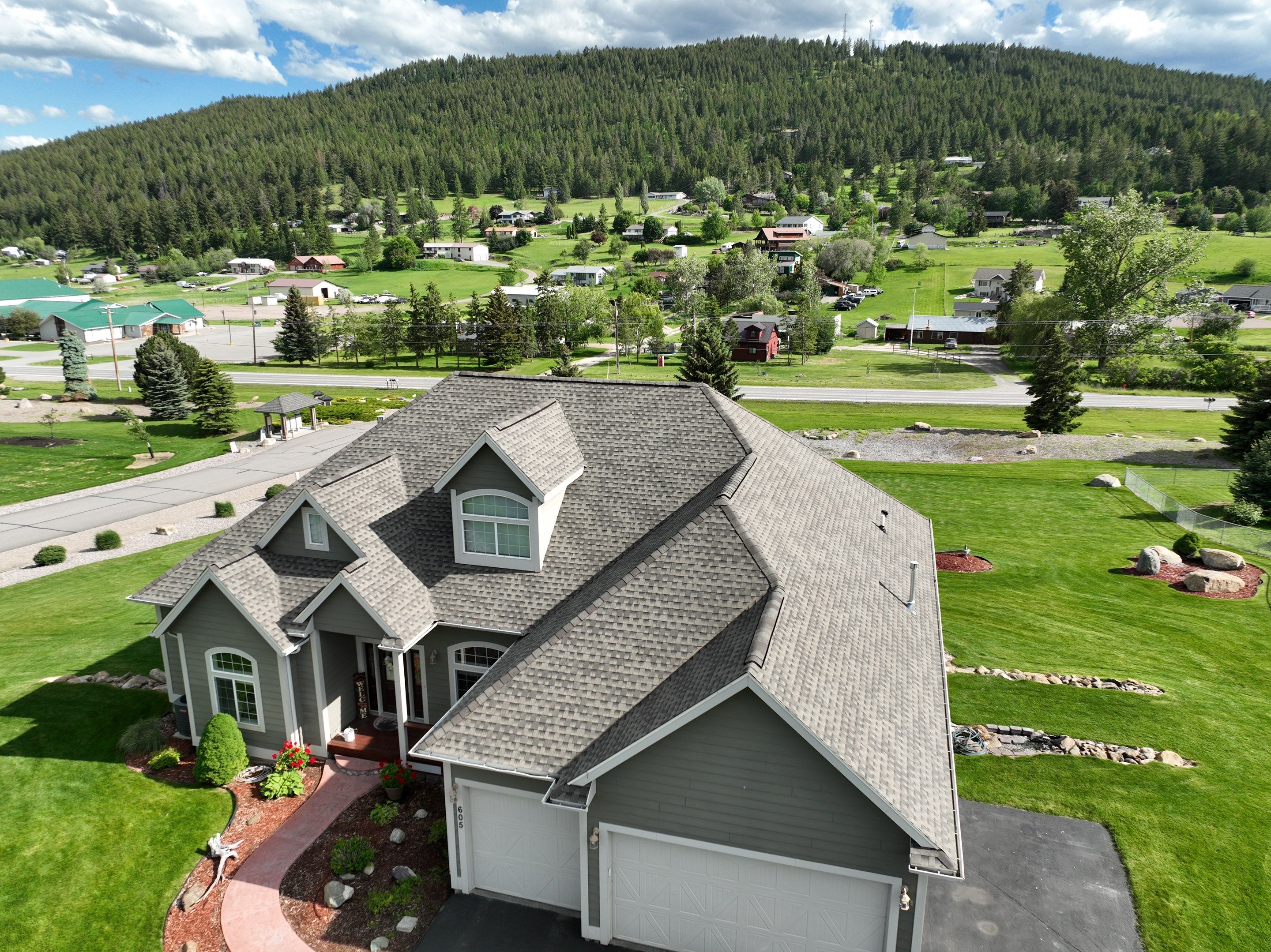 GAF Timberline HDZ - Weathered Wood by Montana Roofing Solutions