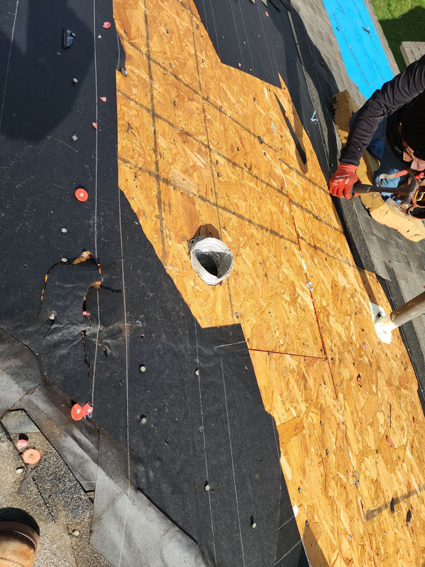 Residential Roofing Repair using Owen's Corning Duration (Lifetime) Shingles by Roof Repair Services LLC