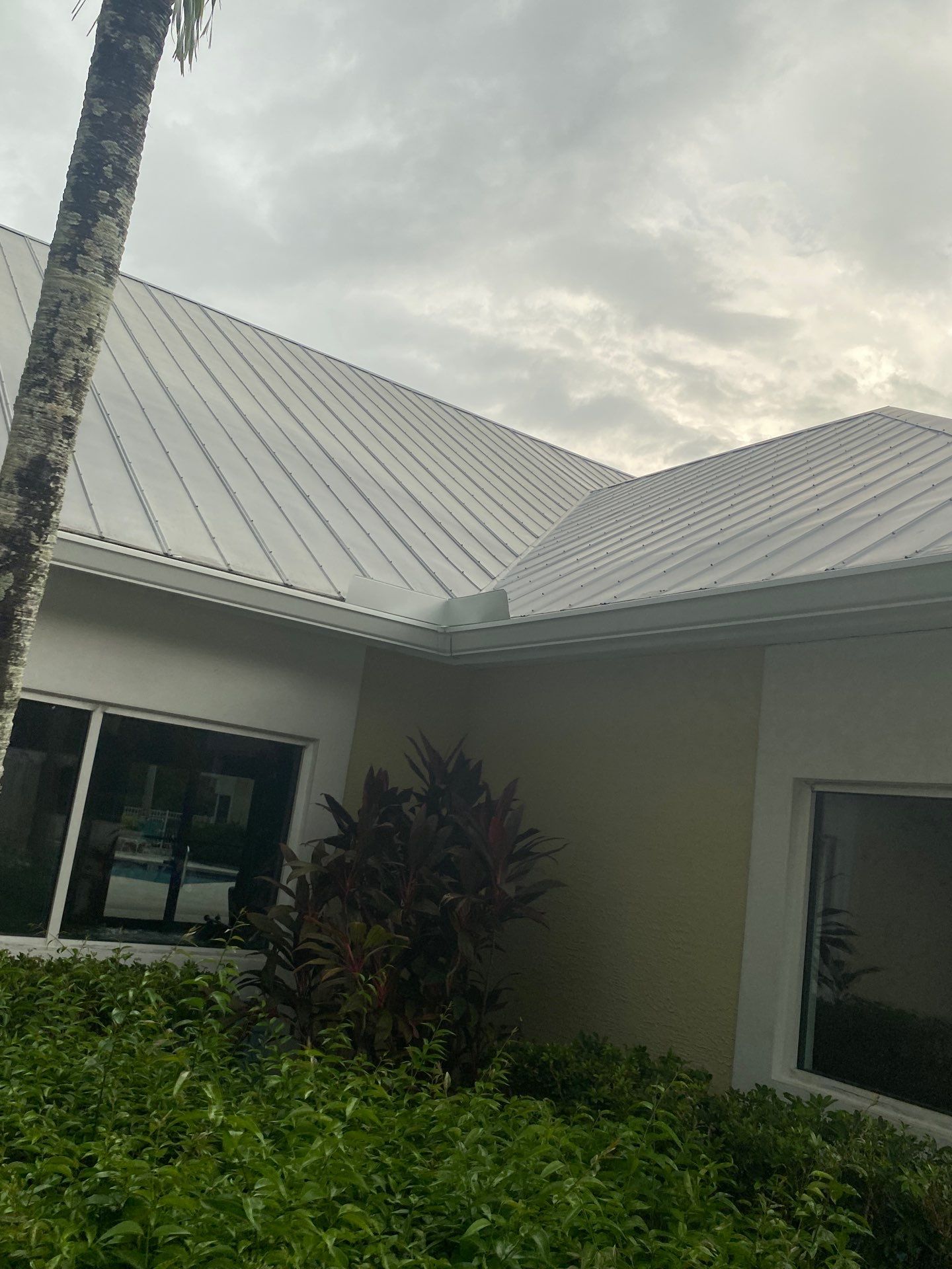 White K-Style Gutters in Fort Myers FL by Gutter Professors