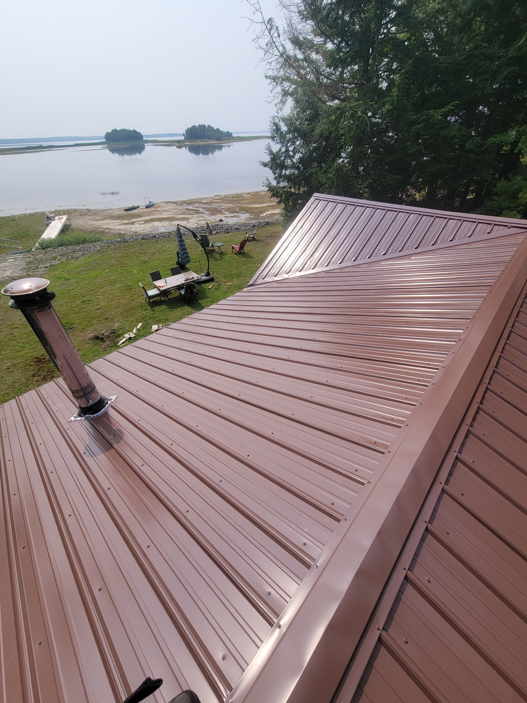 New Metal Roof using All Thats Metal 29g Currigated  by The B.A.R Roofing