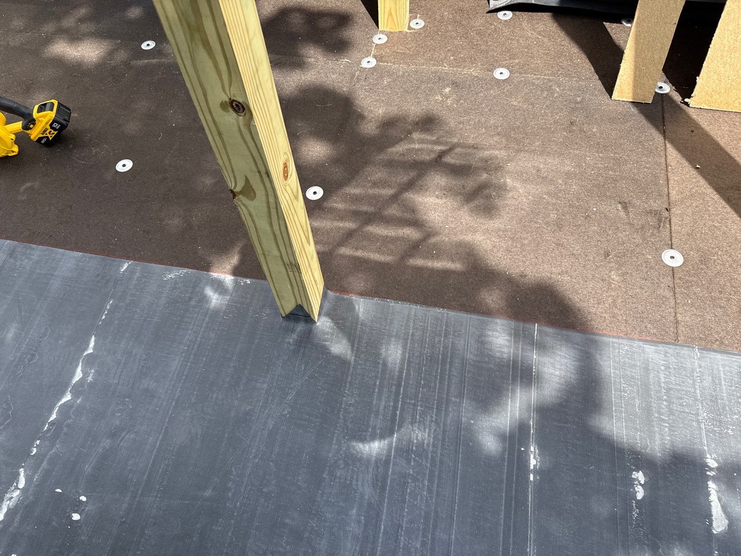 EPDM Flat Roof Installation with ISO Board on Existing Structure by Sensible Home Solutions