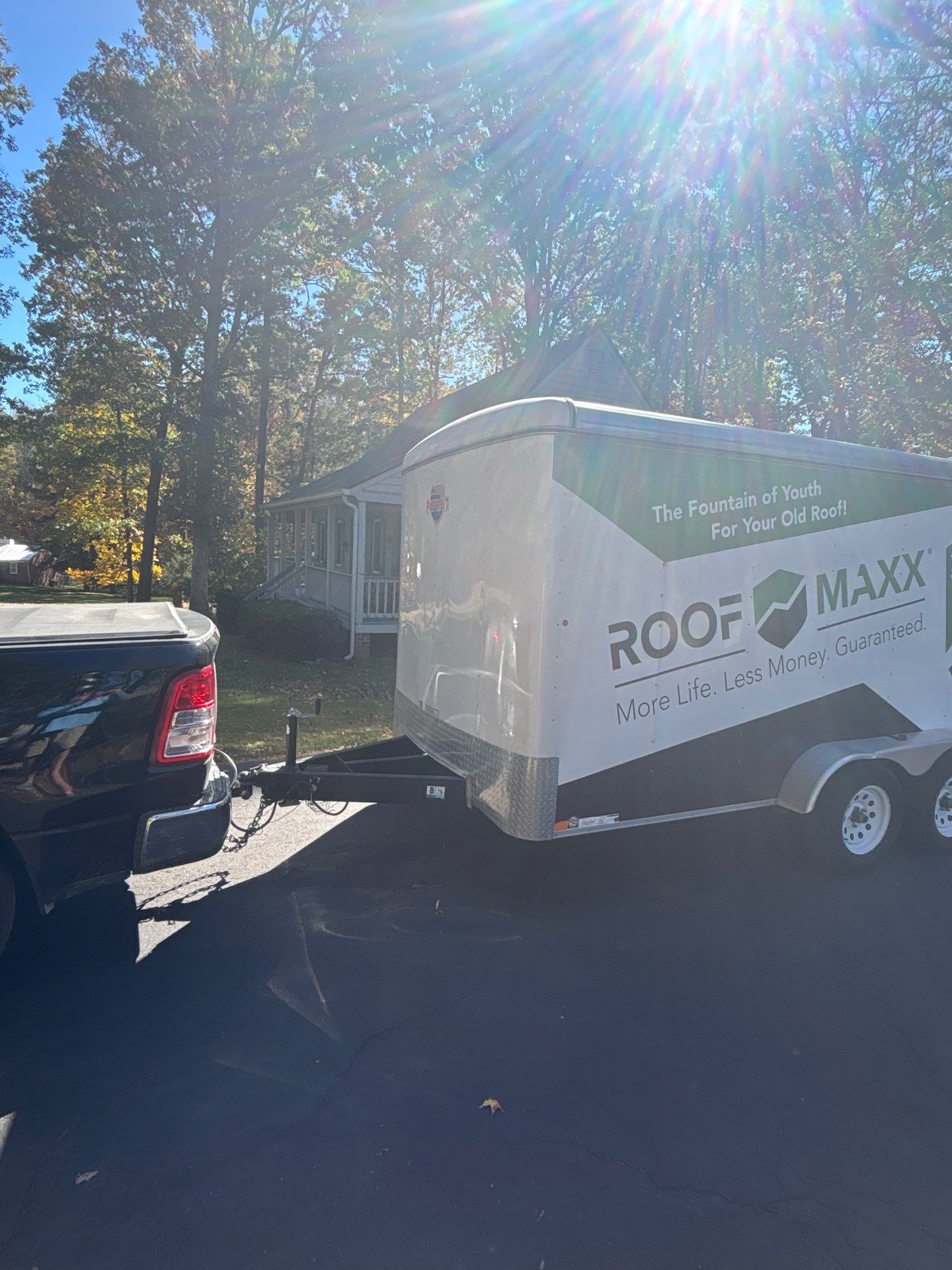 Project in Amelia Court House by Roof Maxx of Midlothian