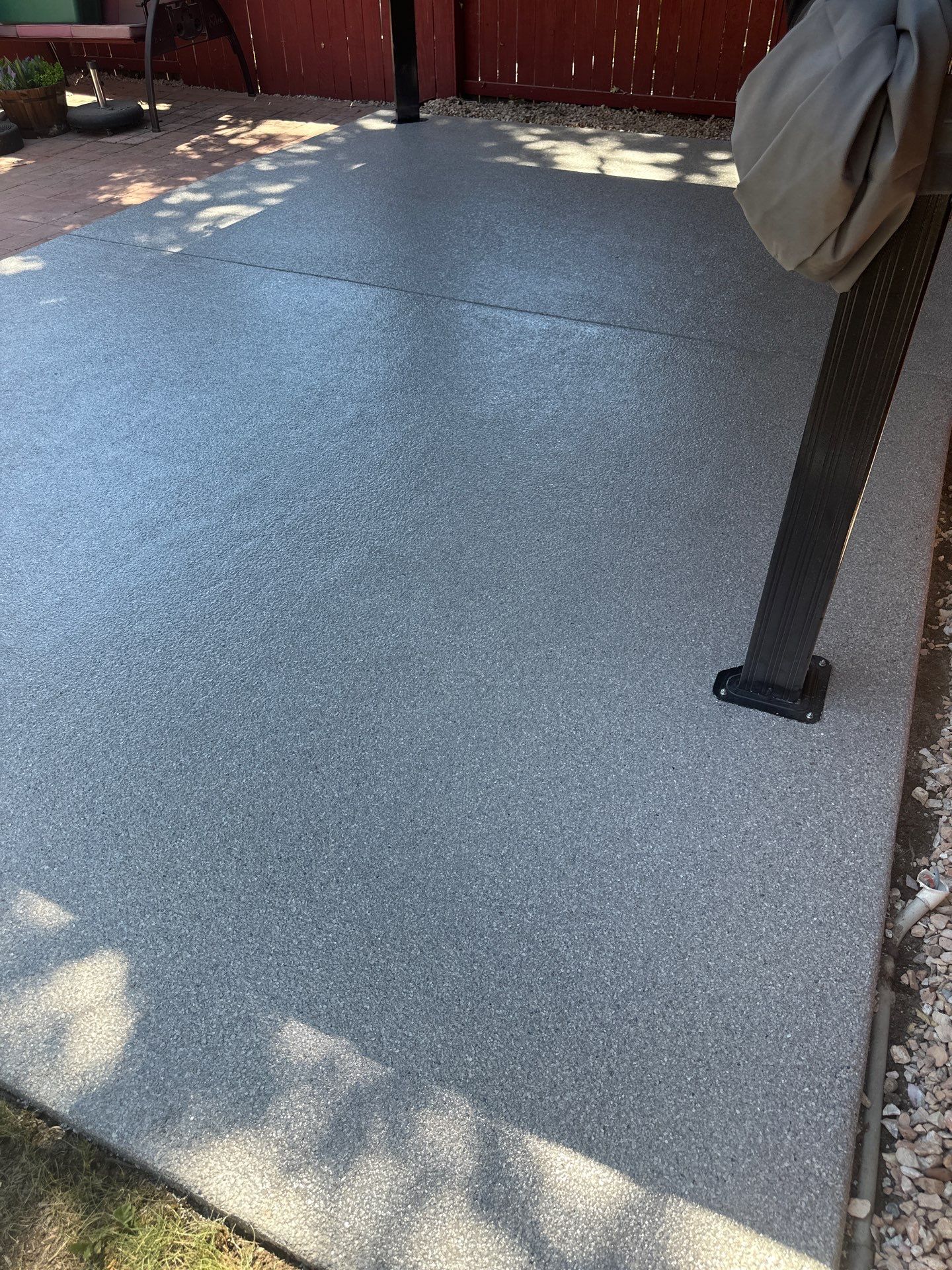 Custom Pumice Decorative Chip Porch Coating in Templeton by MGP Coatings