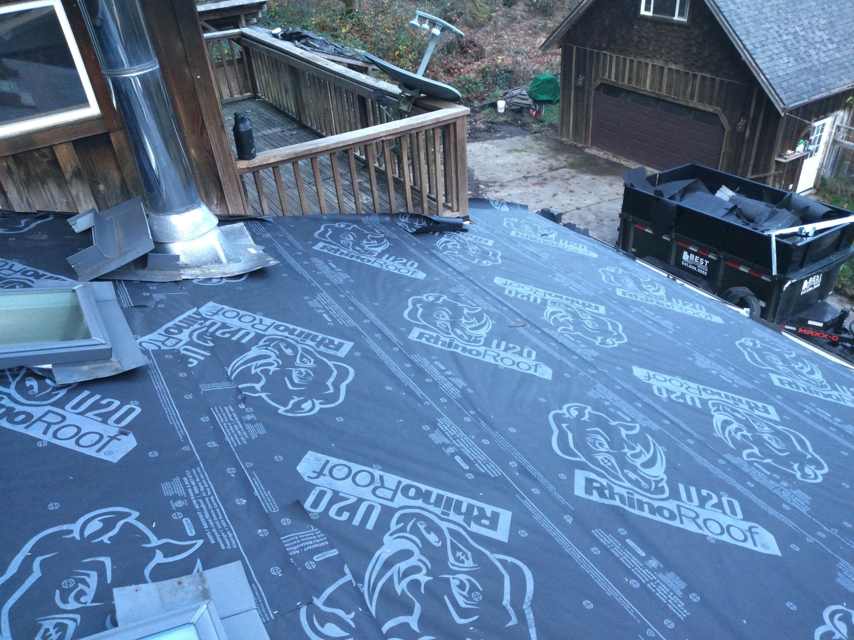 Residential Roofing Installation using Owens Corning Duration Shingles by BEST Roofing & Waterproofing