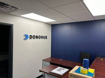 Donohue - Interior Signage