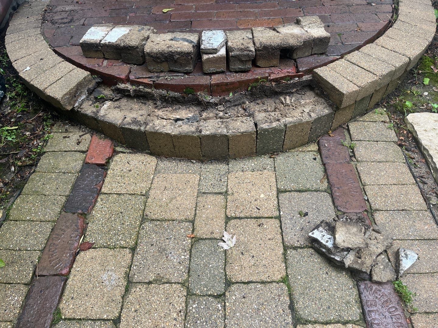 Glencoe, IL brick paver clean sand seal, repair, and reseal by Northern Power Washing LLC.