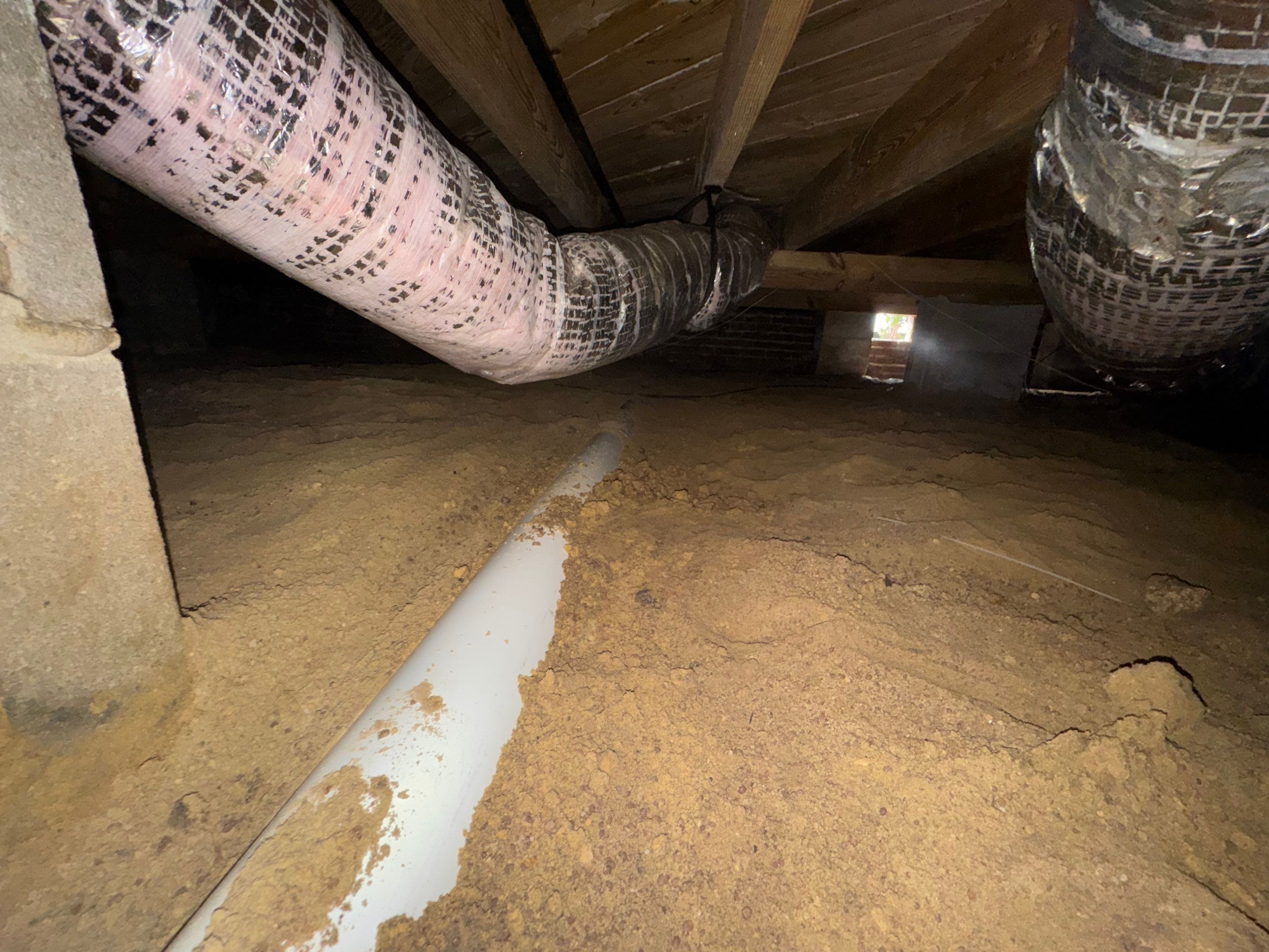 Project in Chesapeake by Patriot Crawl Space Repairs