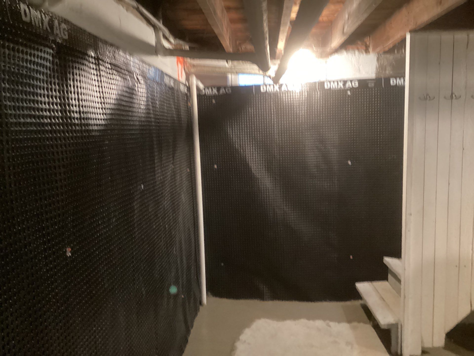Interior Basement Waterproofing in NE MPLS by Waterproofing Northeast