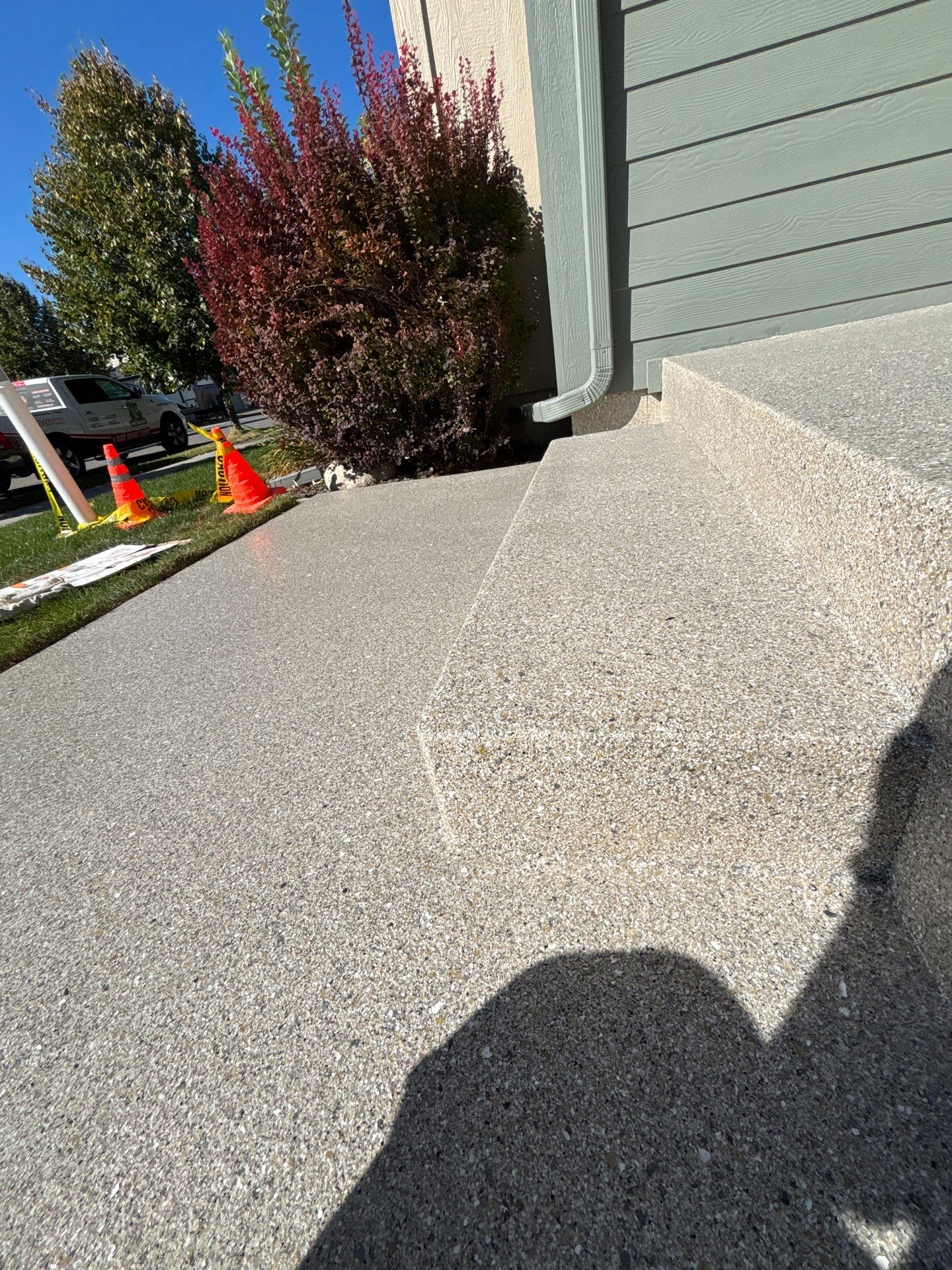 Patio Transformation using Quartzite Hybrid by Croc Coatings, LLC