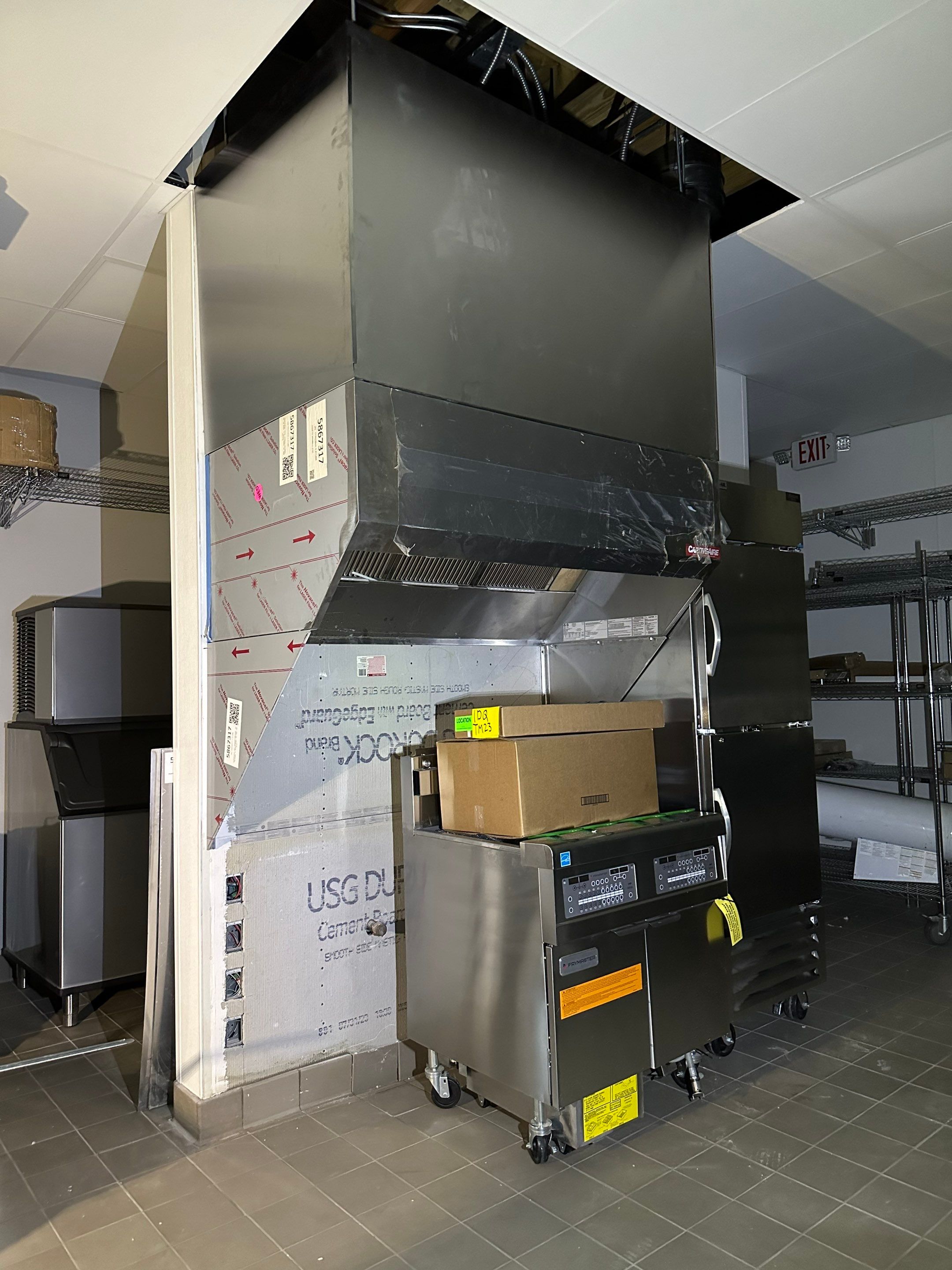 Commerical HVAC & Kitchen Installation by MMDS