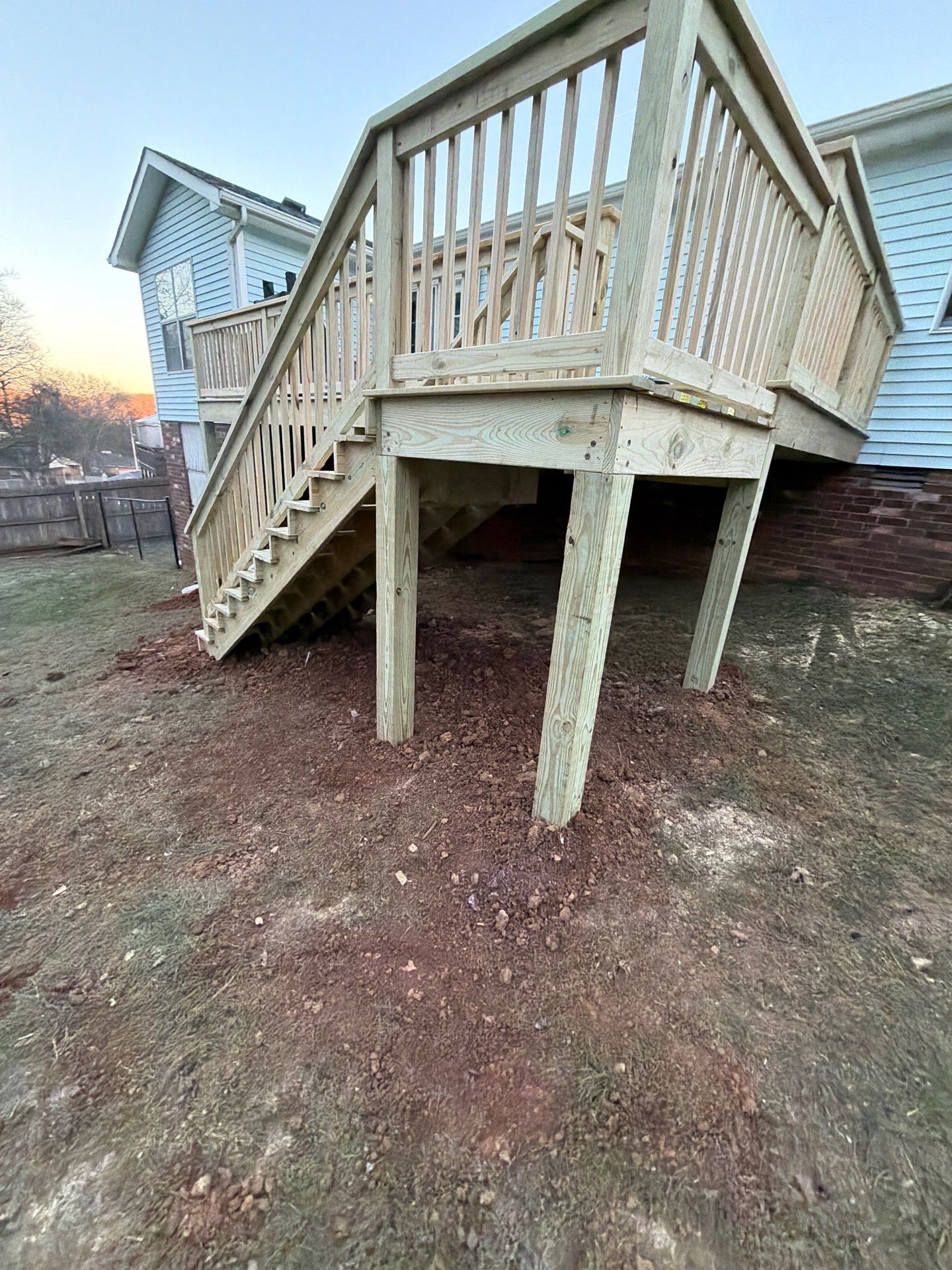 Deck Build in Nashville by Music City Improvements