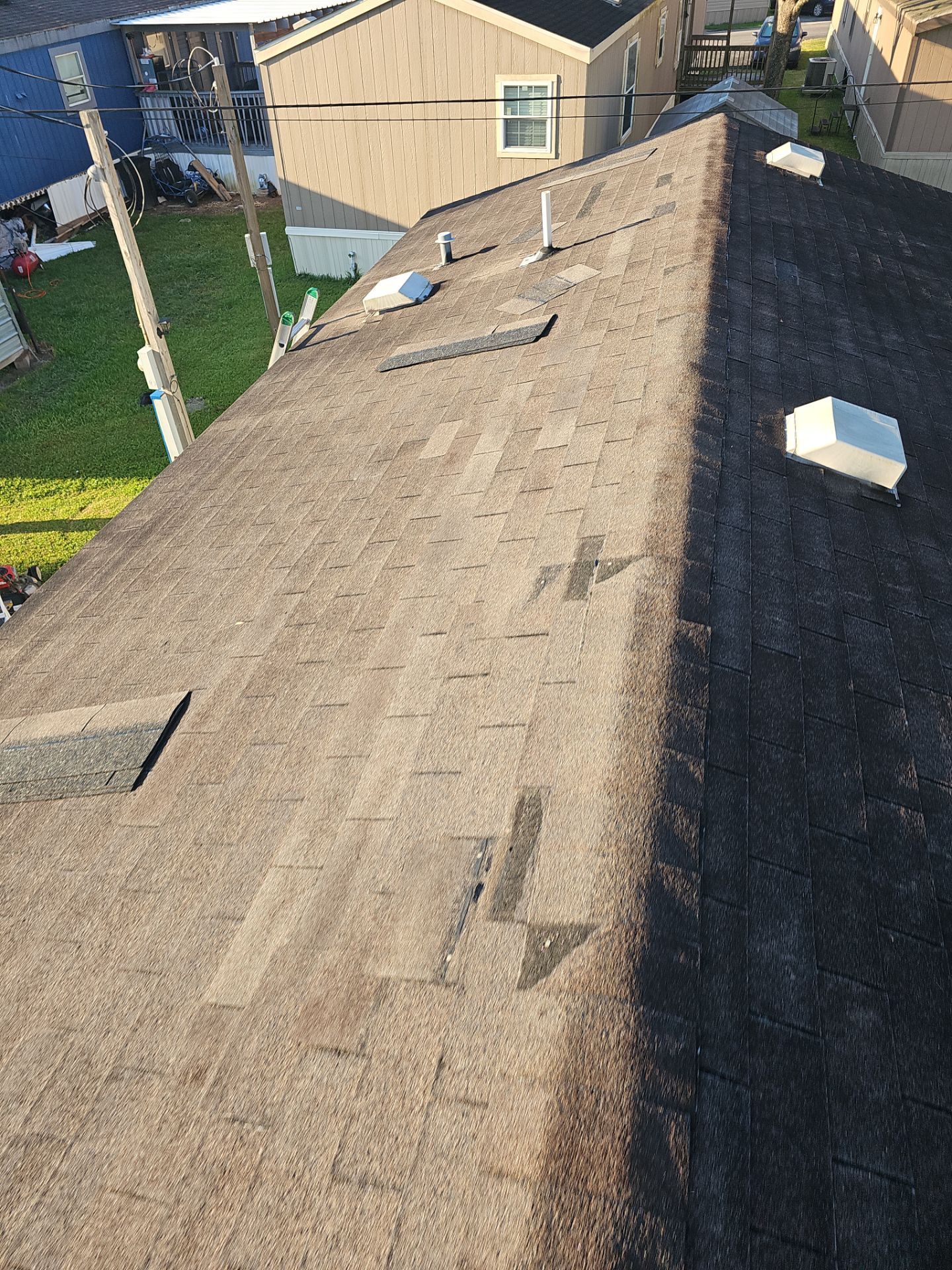Residential Roofing Repair using Owen's Corning Duration (Lifetime) Shingles by Roof Repair Company