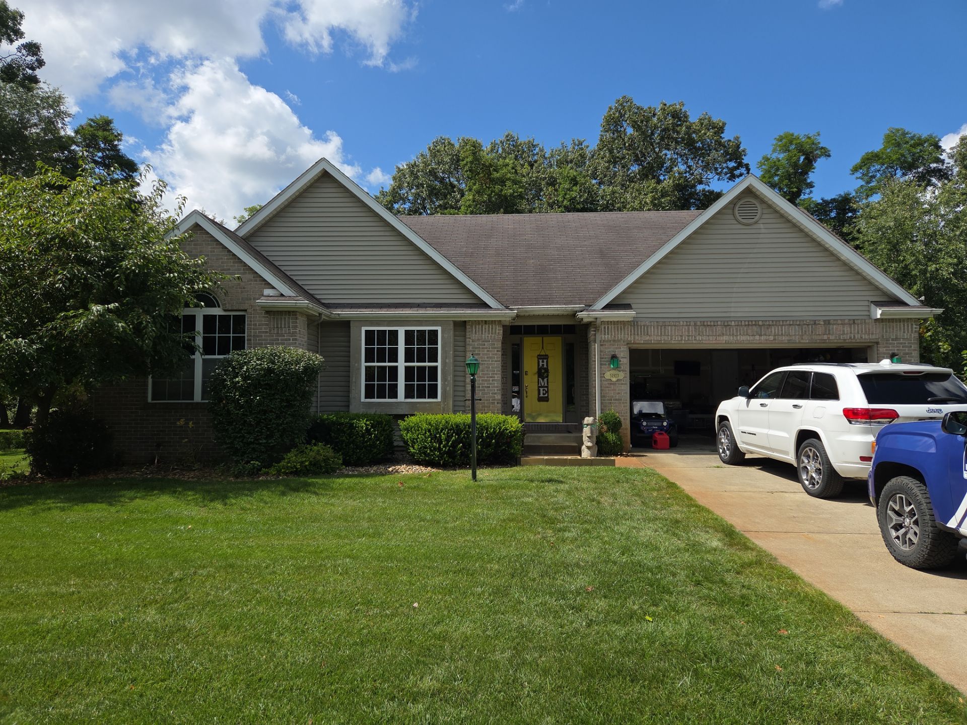 Project in Elkhart by Better Way Roofing LLC