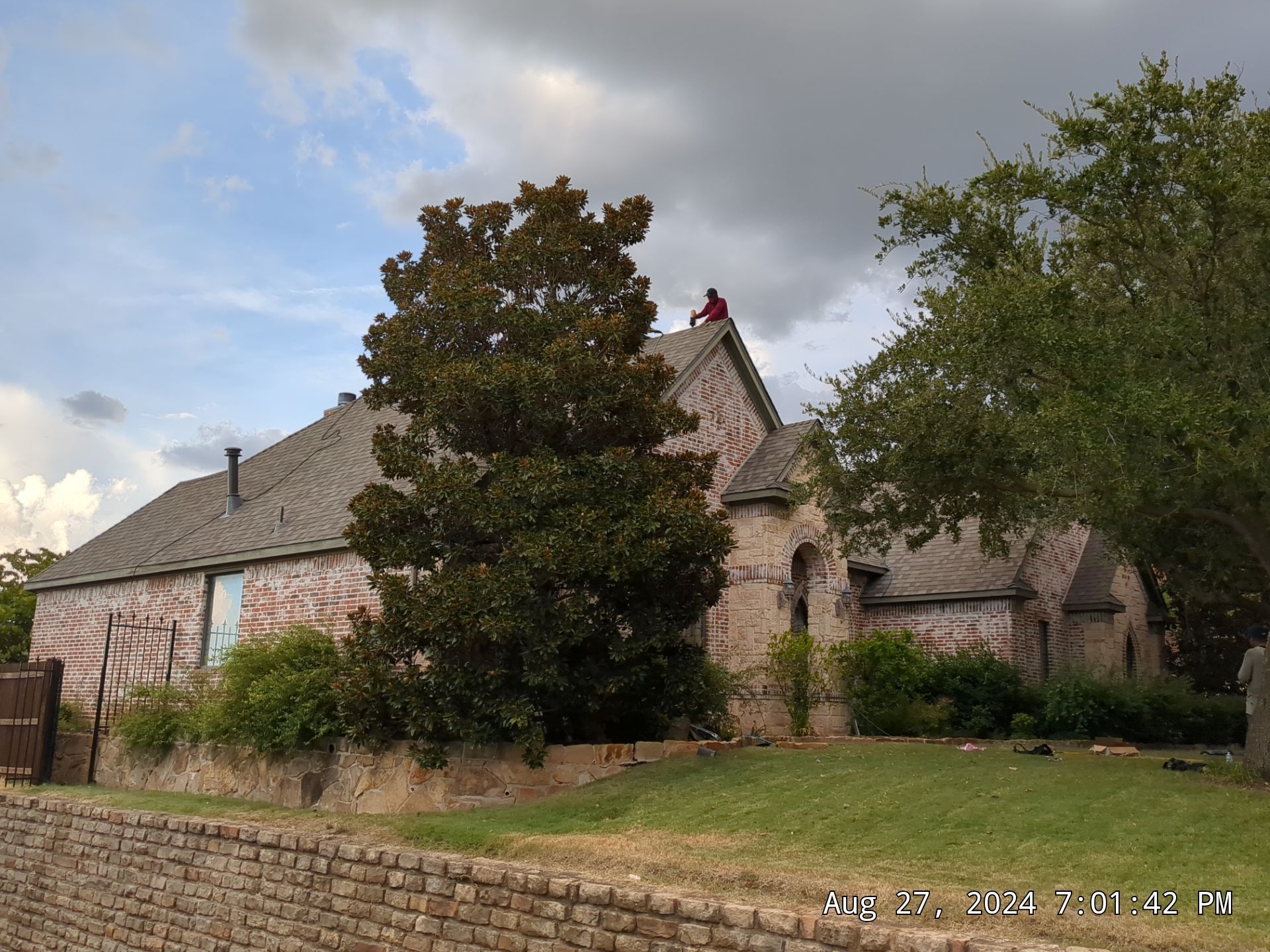 Keller Roof and Gutter Replacement by Blackforest Roofing