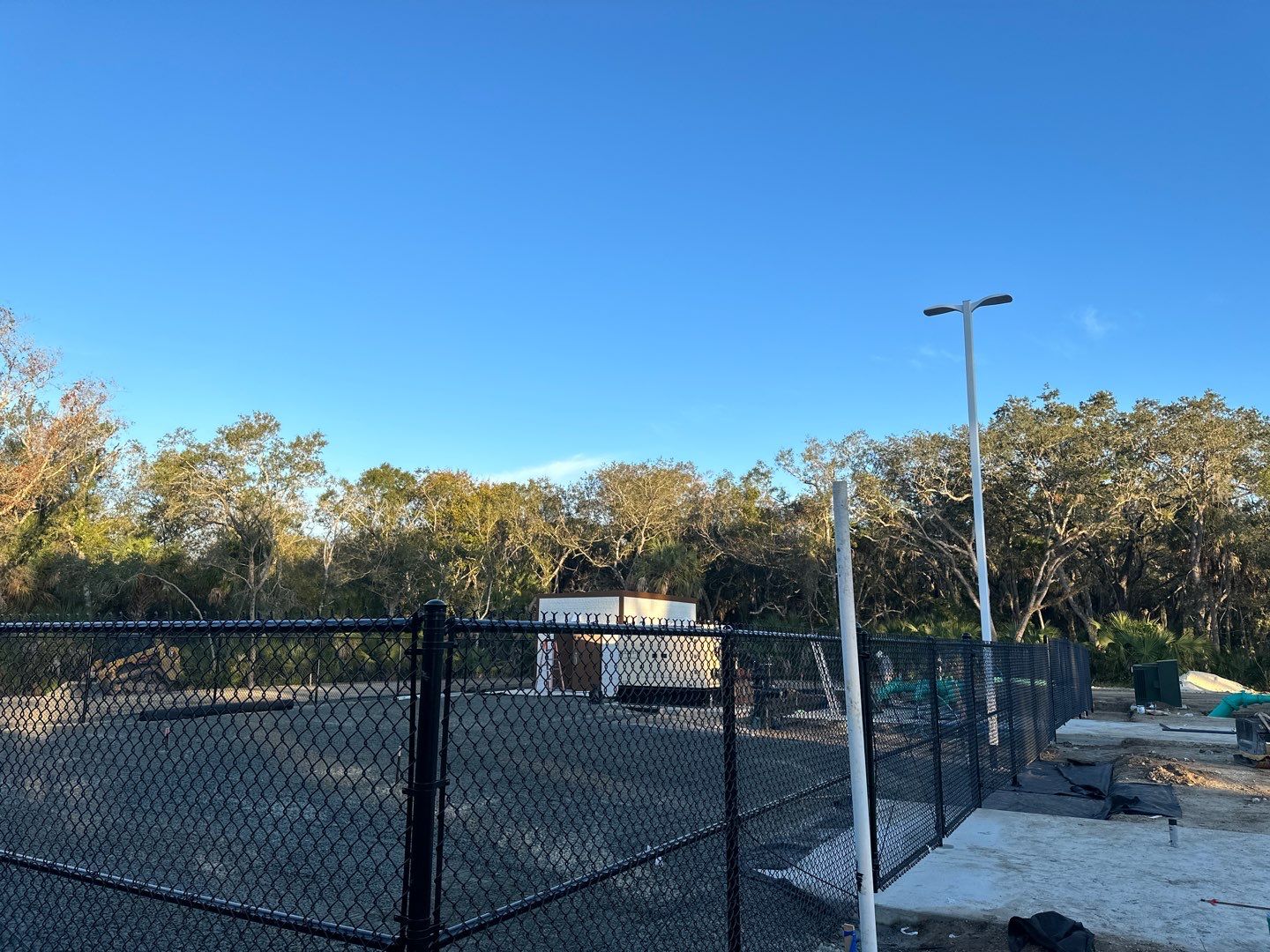 Chain-link Fence Installation using Chain-link Fence by Asap fence and gates, LLC
