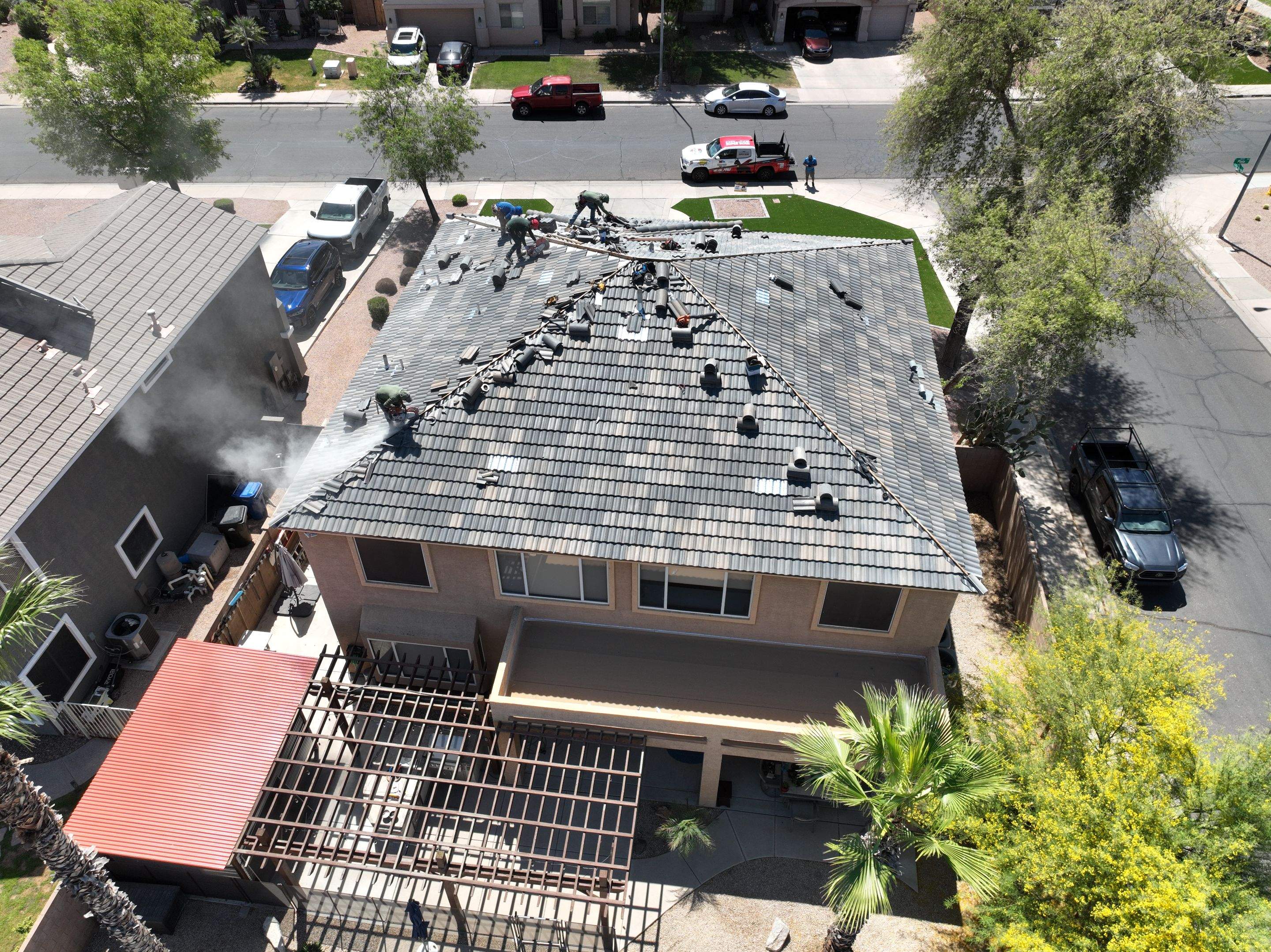 Tile Re-roof  by Mighty Dog Roofing East Valley