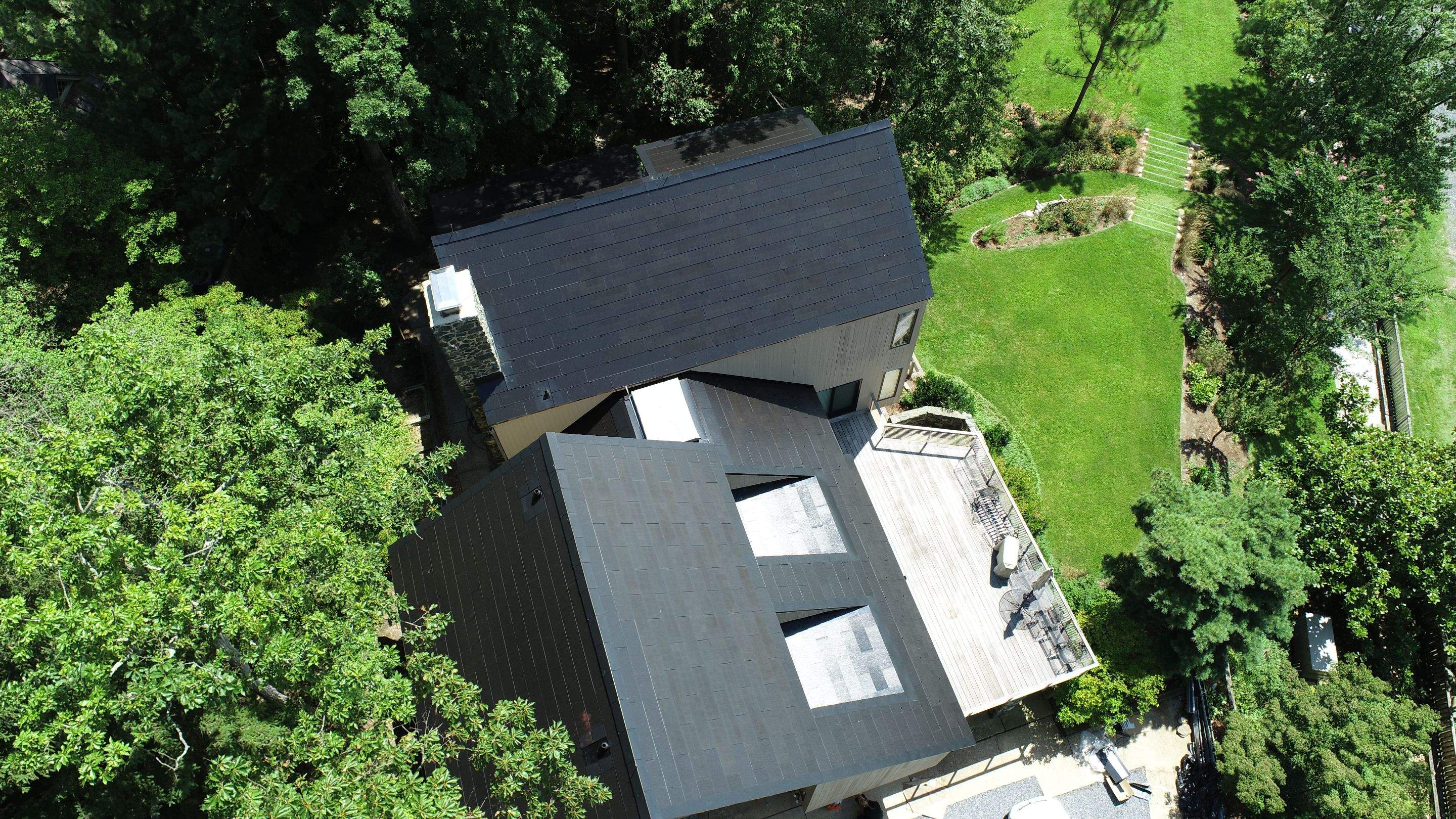 Tesla Solar Roof install Severn River by American Home Contractors