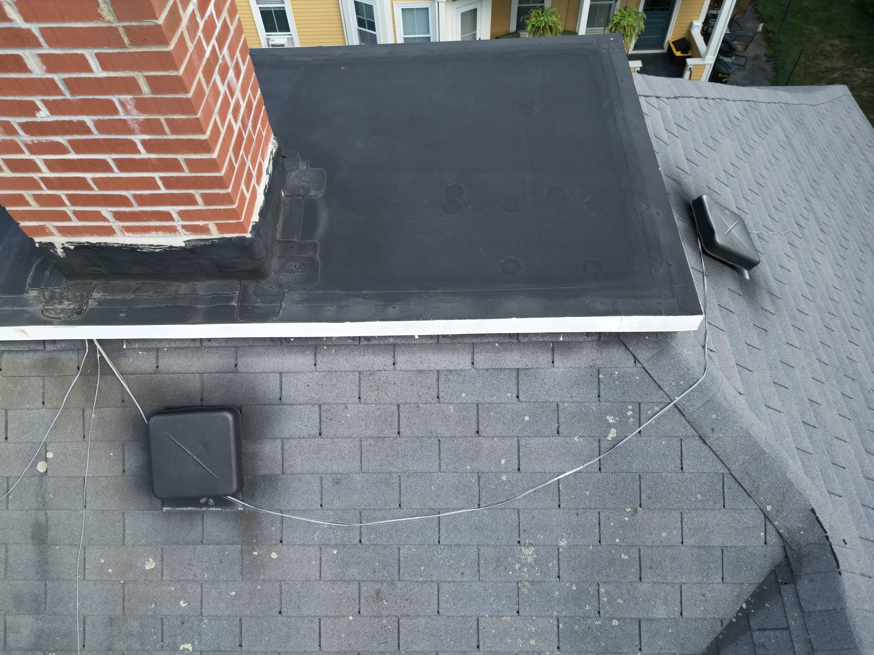 Full Asphalt Shingle Roof Replacement & EPDM Roof Inspection by Mighty Dog Roofing of Greater Middlesex County