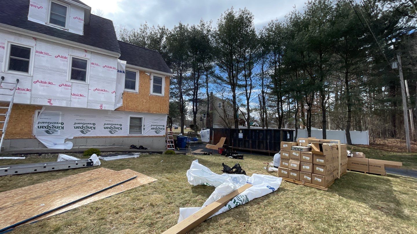 Complete Exterior Renovation with New Siding & Gutters   by Sensible Home Solutions
