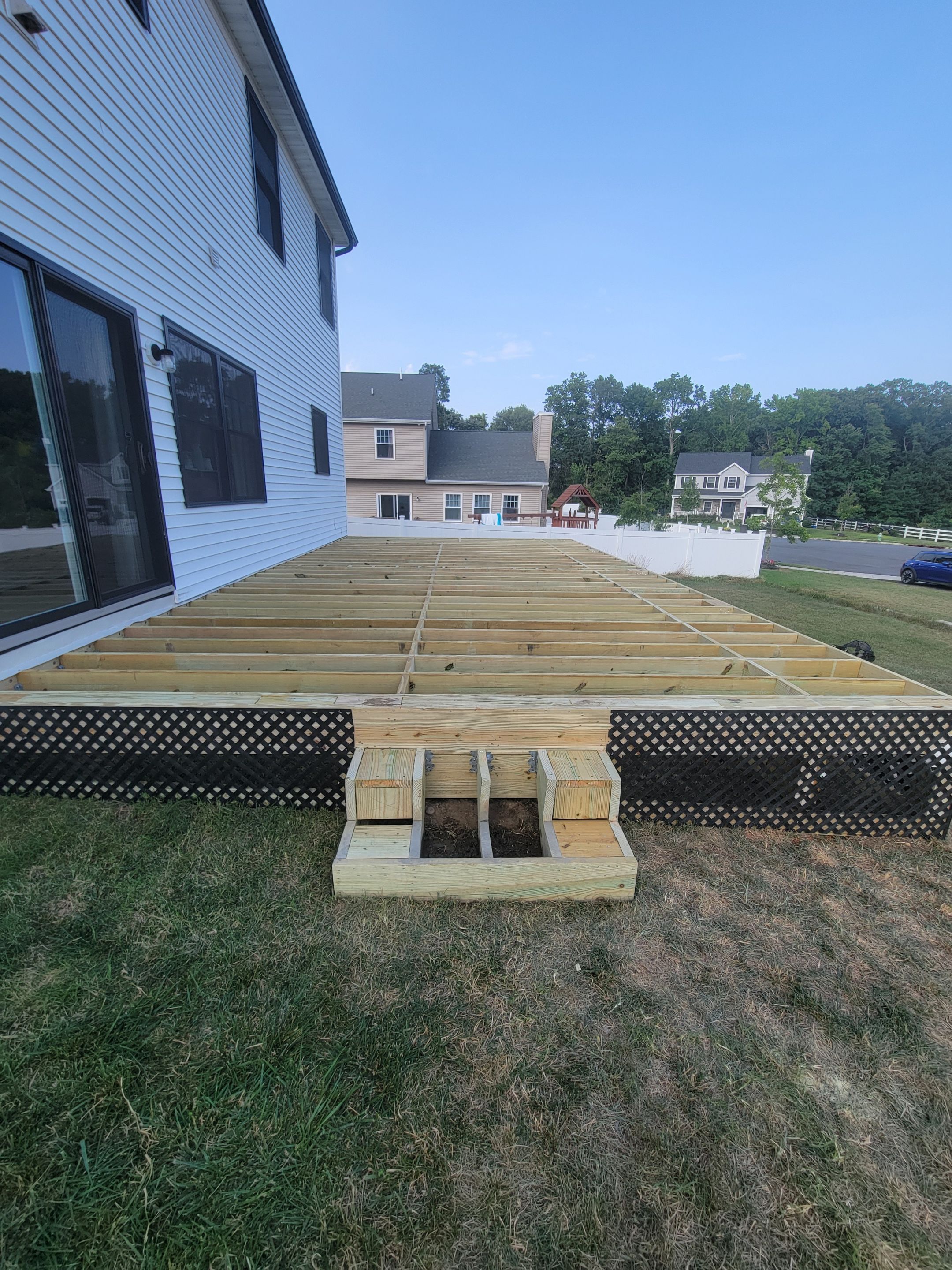 new deck in wall nj by deck guardian