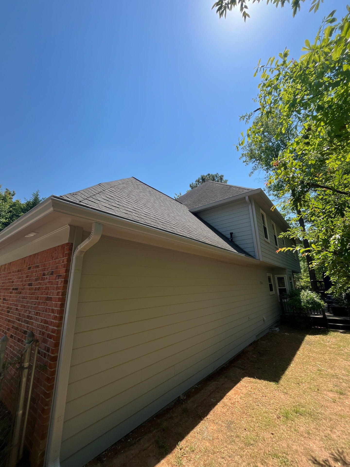 Rotten Wood, Siding, Fascia, and Gutter Replacement with Exterior Painting in Lawrenceville, GA by Nelson Exteriors
