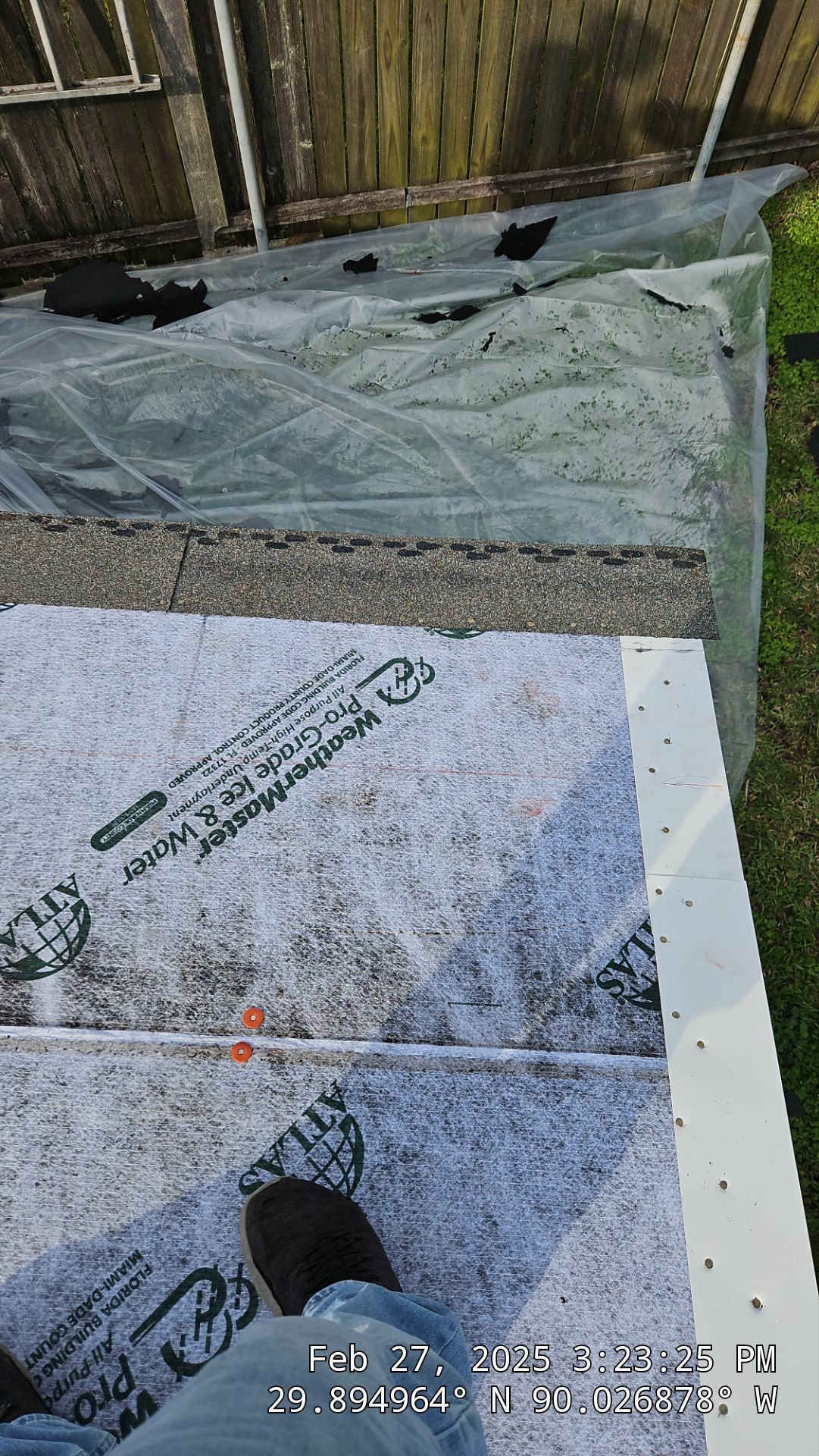 Project in Gretna by Robertson Roofing & Siding Inc