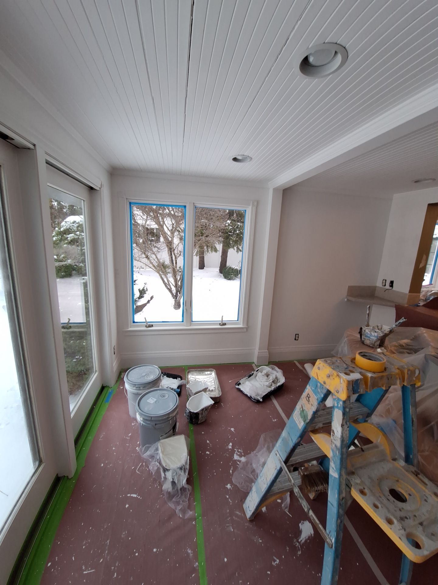 Comprehensive Interior Painting and Drywall Repairs for a North Muskegon Residence by Gordon Painting