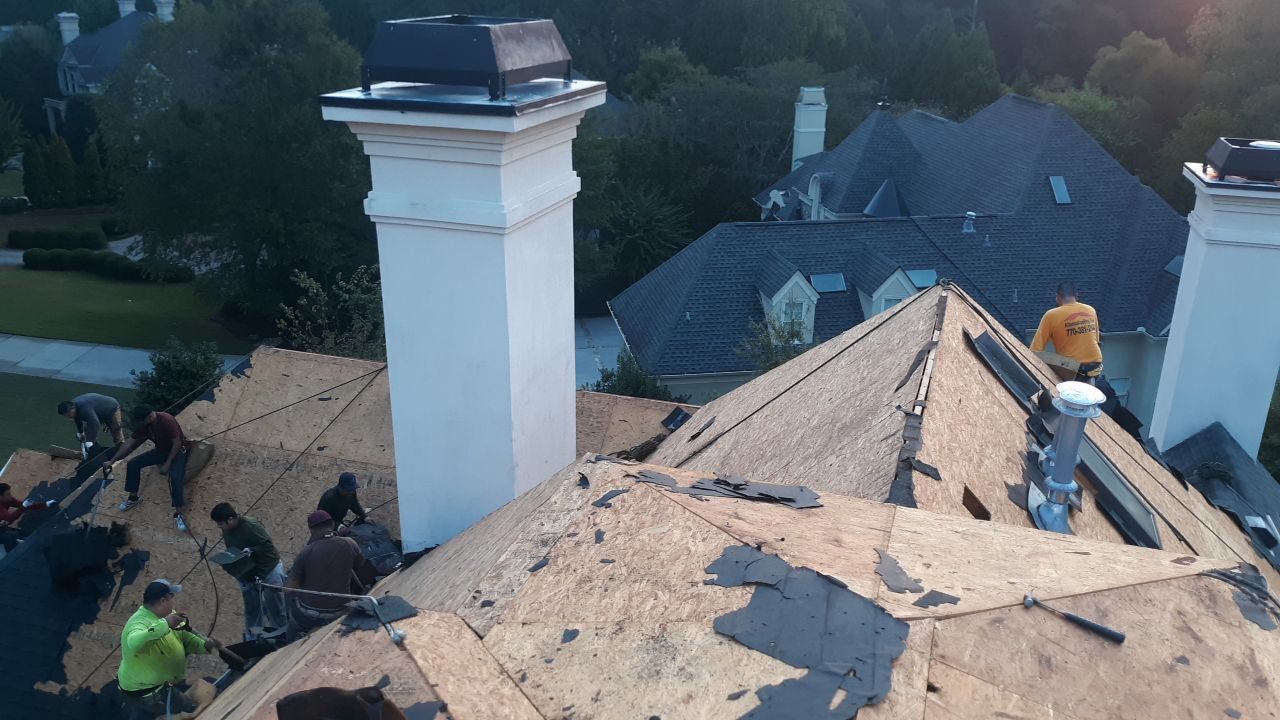Residential Roofing Installation using GAF by Georgia Roof Advisors