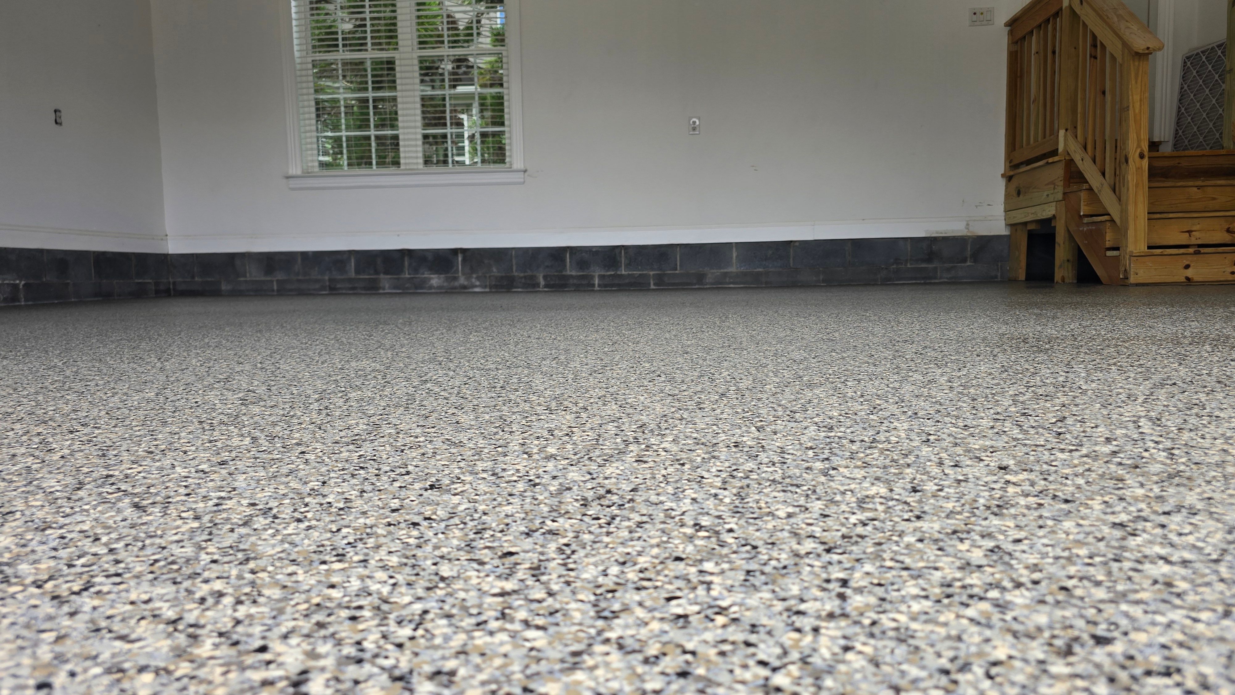 Front Porch & Garage Using Tidal Wave & Morel by Elite Floor Solutions